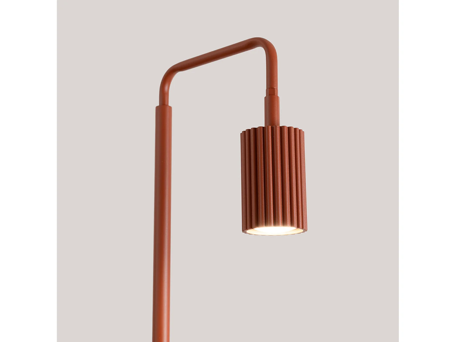 Stehlampen KARBON minimalistisch aus  Aluminium - 1 lichtquellen - L.30 x H. cm - rotocker
