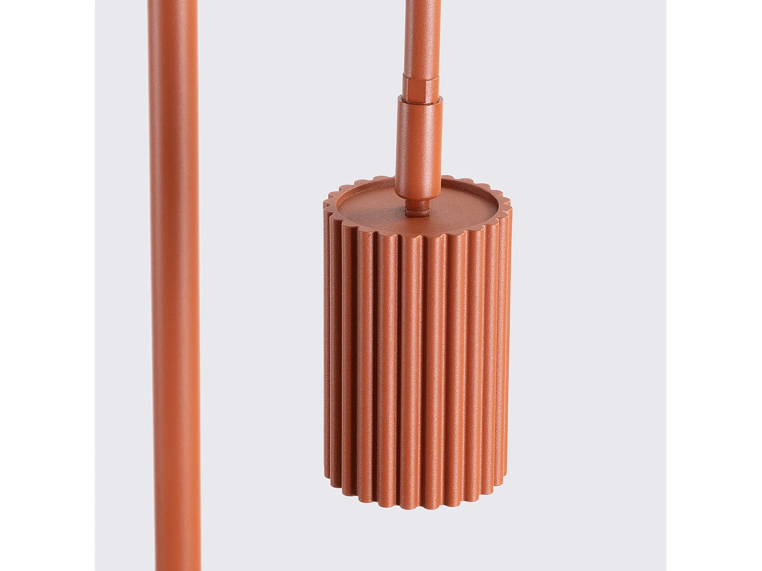 Stehlampen KARBON minimalistisch aus  Aluminium - 1 lichtquellen - L.30 x H. cm - rotocker