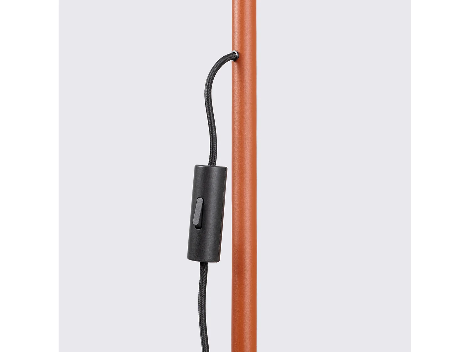 Stehlampen KARBON minimalistisch aus  Aluminium - 1 lichtquellen - L.30 x H. cm - rotocker