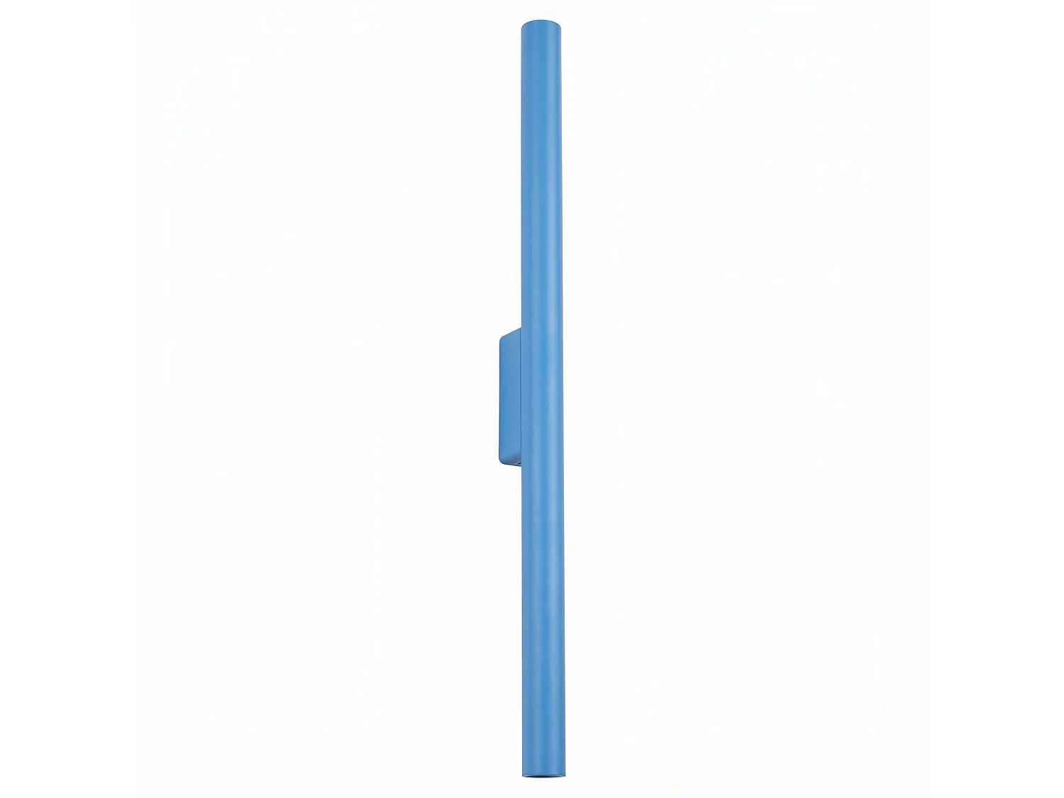 Applique moderne en acier - 2 sources lumineuses - L.2,5 x H.50 cm - bleu clair