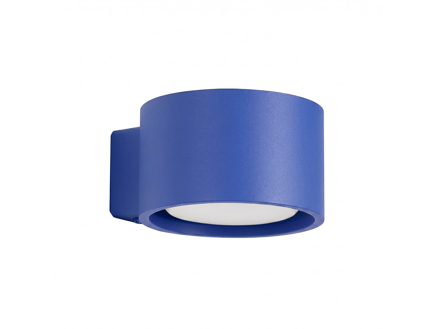 Applique minimaliste en aluminium - 1 sources lumineuses - L.10 x H.6 cm - outremer