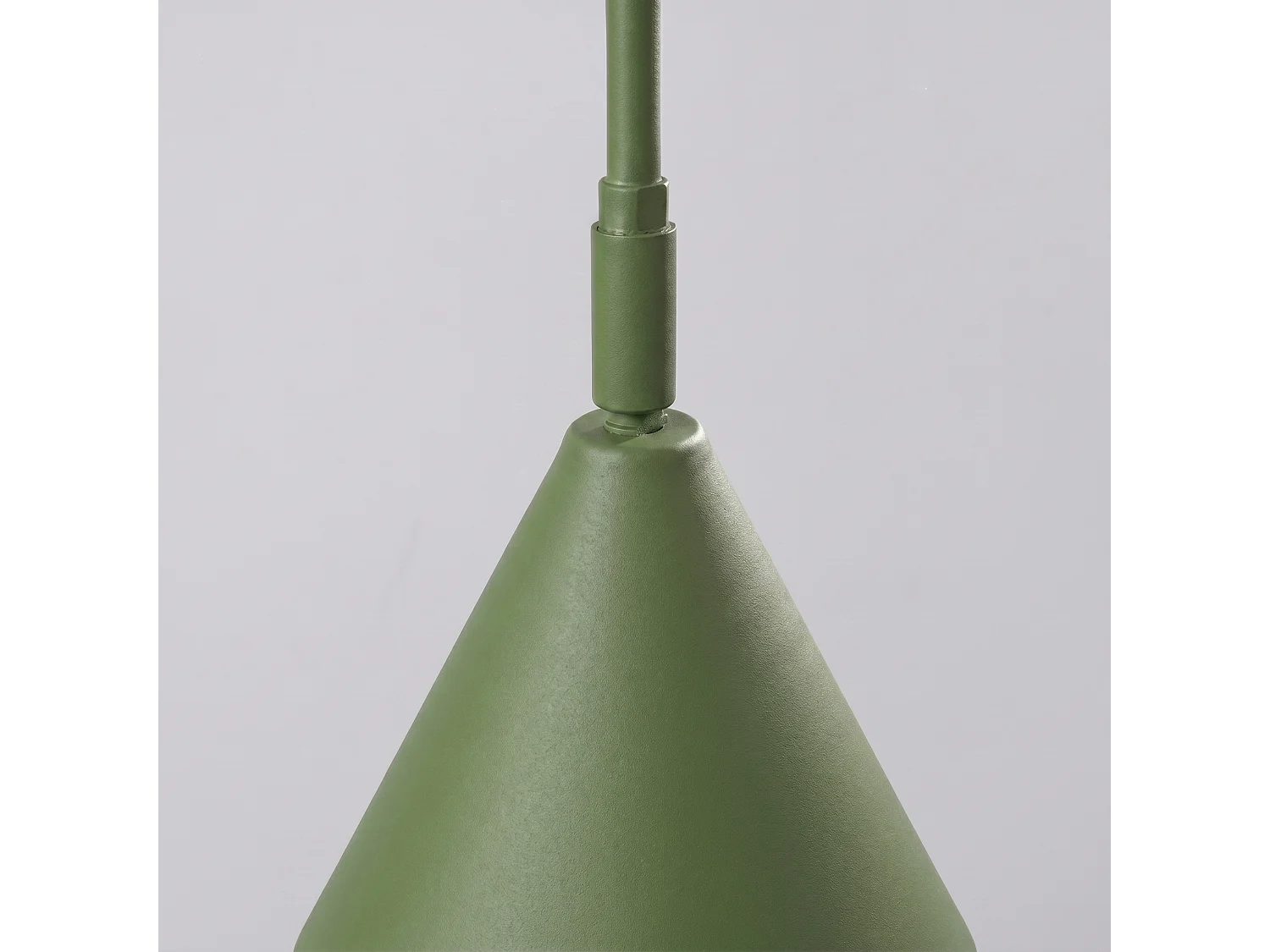 Appliques NOX moderne en acier - 1 sources lumineuses - L.14 x H.30 cm - vert olive
