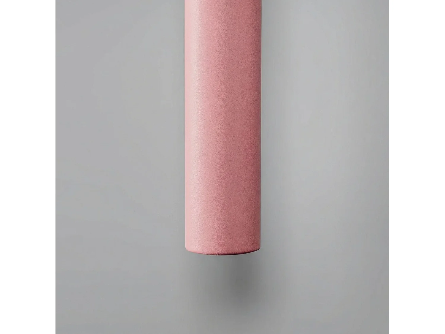 Applique moderne en acier - 2 sources lumineuses - L.2,5 x H.50 cm - rose