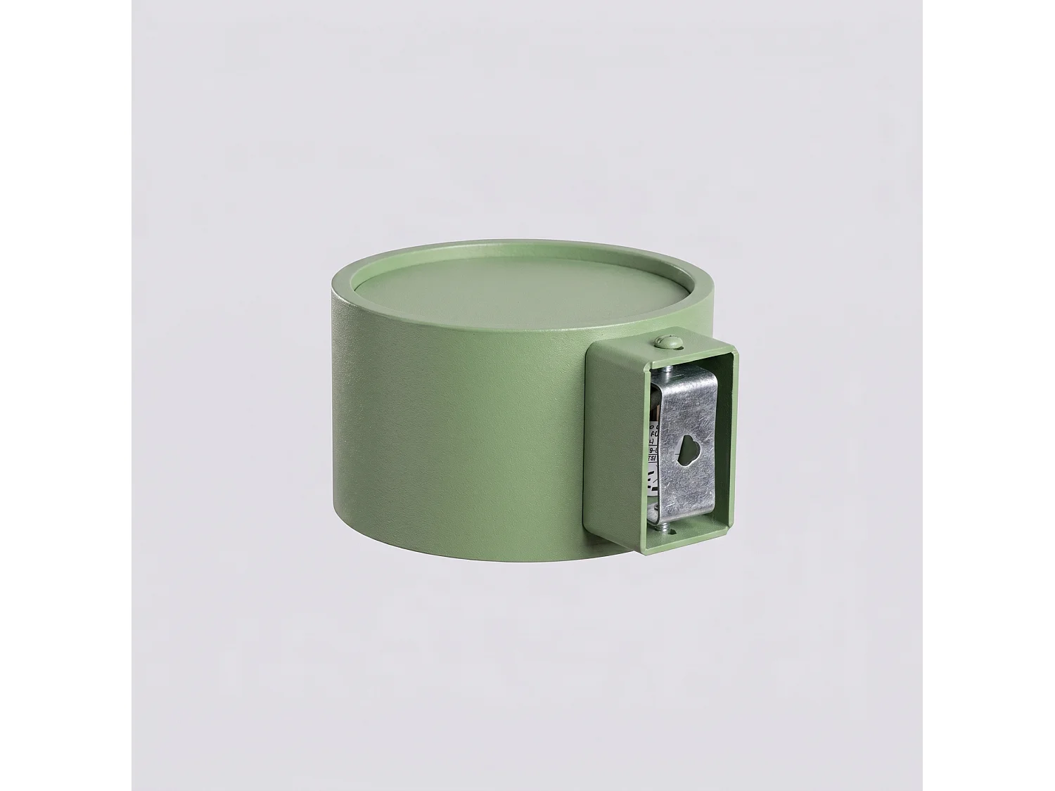 Applique minimaliste en aluminium - 1 sources lumineuses - L.10 x H.6 cm - sauge