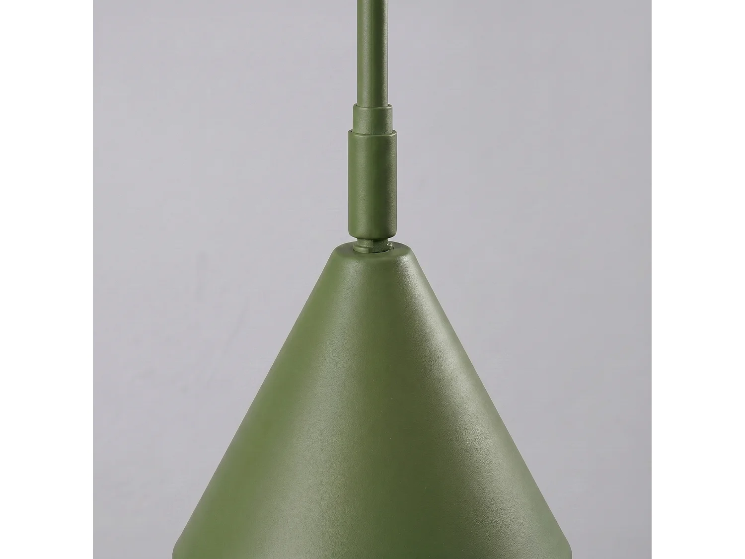 Appliques NOX moderne en acier - 2 sources lumineuses - L.150 x H.30 cm - vert olive