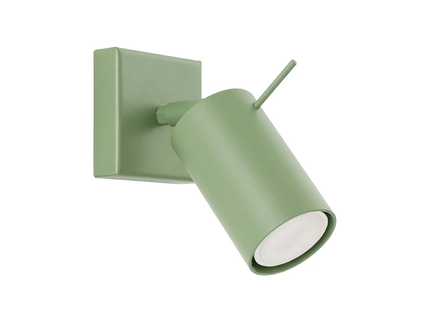 Applique moderne en acier - 1 sources lumineuses - L.8 x H.8 cm - sauge