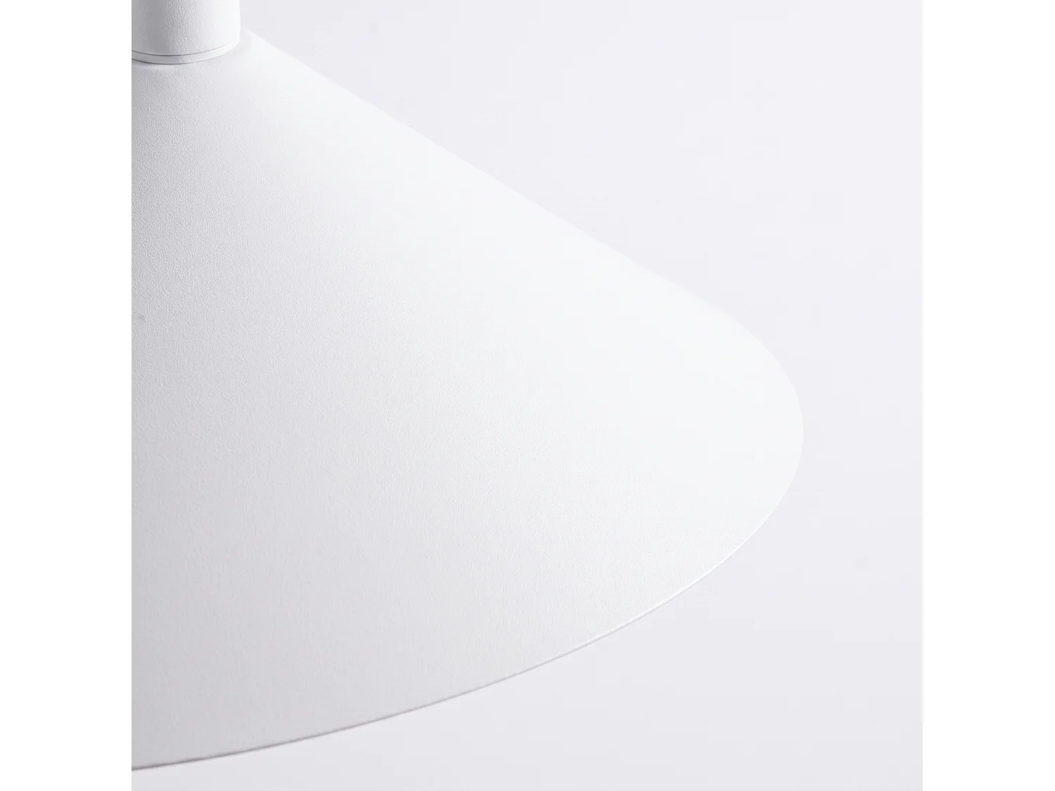 Lampes suspendues NOX moderne en acier - 1 sources lumineuses - L.40 x H.135 cm - blanc
