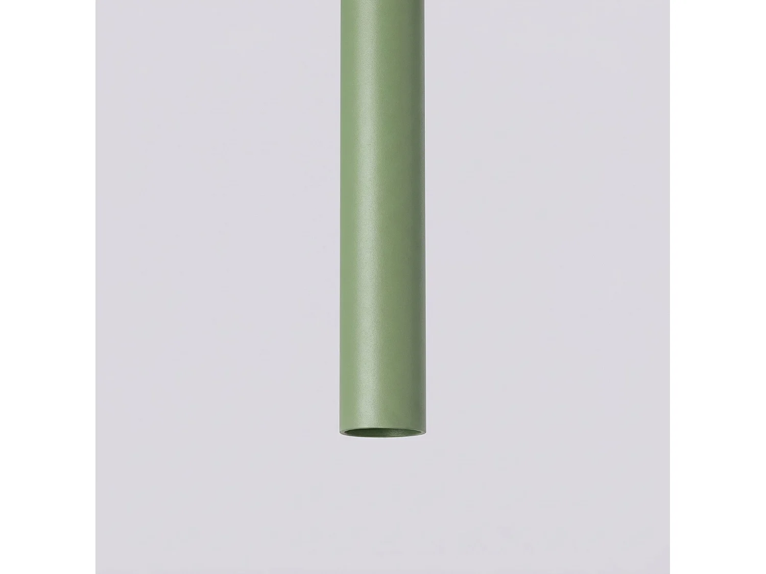 Lampe suspendue moderne en acier - 1 sources lumineuses - L.8 x H.120 cm - sauge