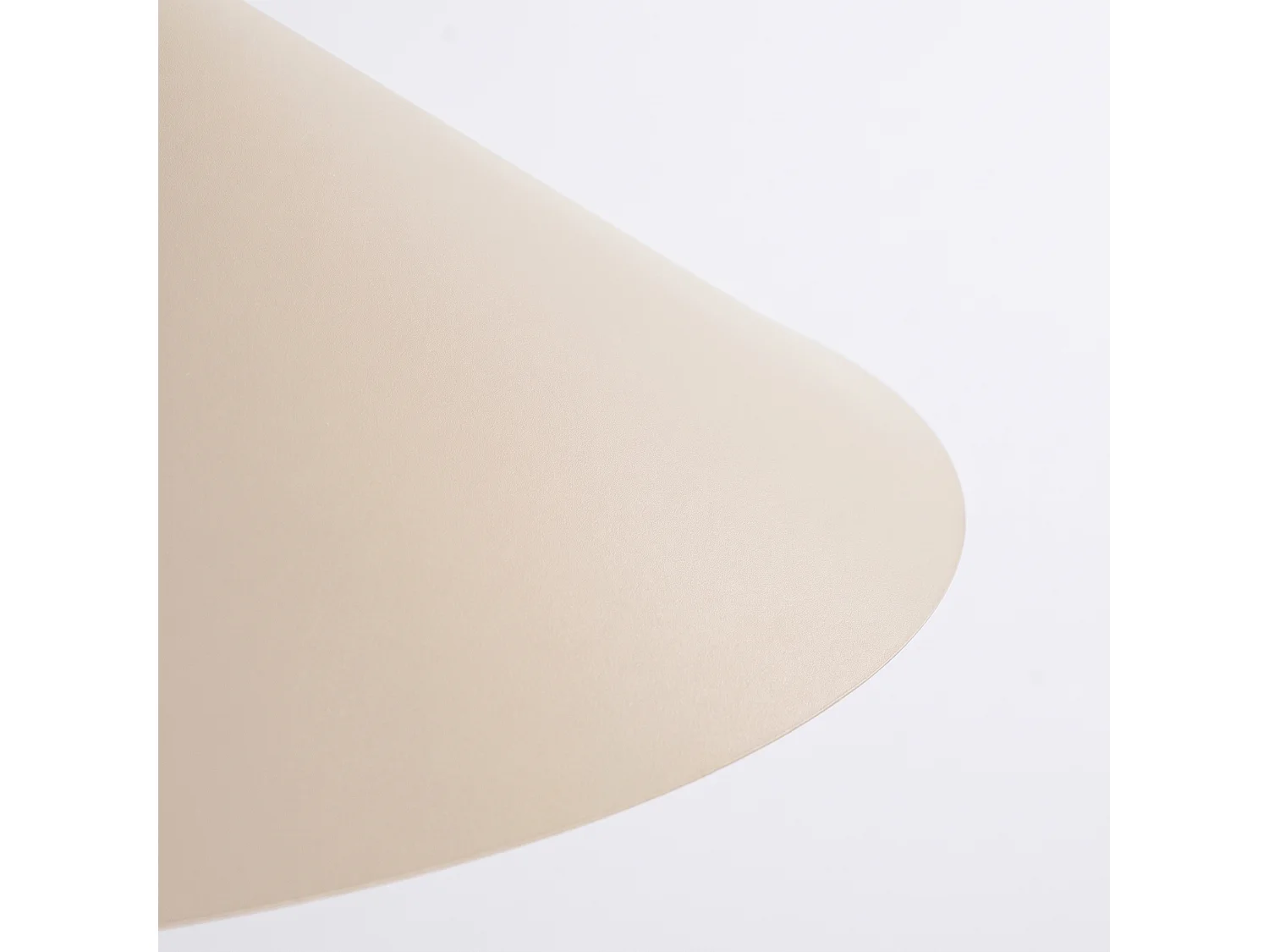 Lampes suspendues NOX moderne en acier - 1 sources lumineuses - L.40 x H.135 cm - beige