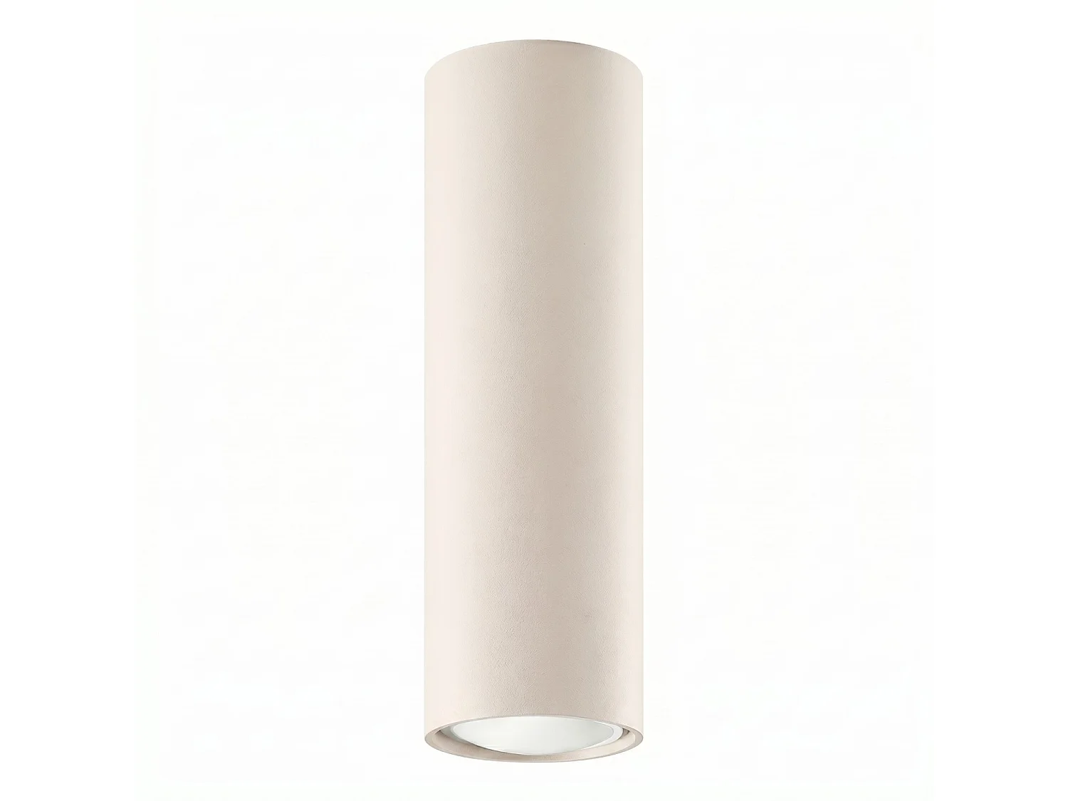 Plafondlampen LAGOS modern van  - 1 lichtbronnen - L.6 x H.20 cm - beige
