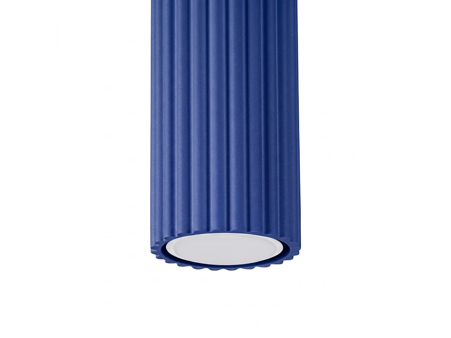 Plafonnier minimaliste en aluminium - 1 sources lumineuses - L.6,5 x H.10 cm - outremer