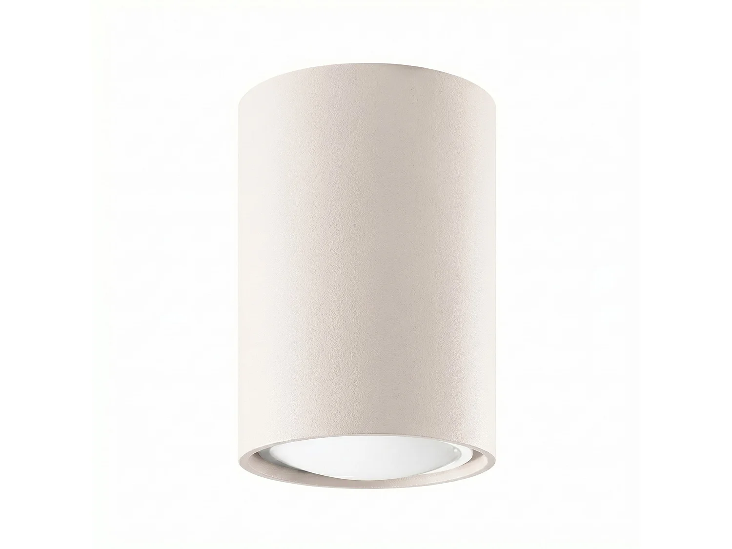 Plafondlampen LAGOS modern van  - 1 lichtbronnen - L.6 x H.10 cm - beige