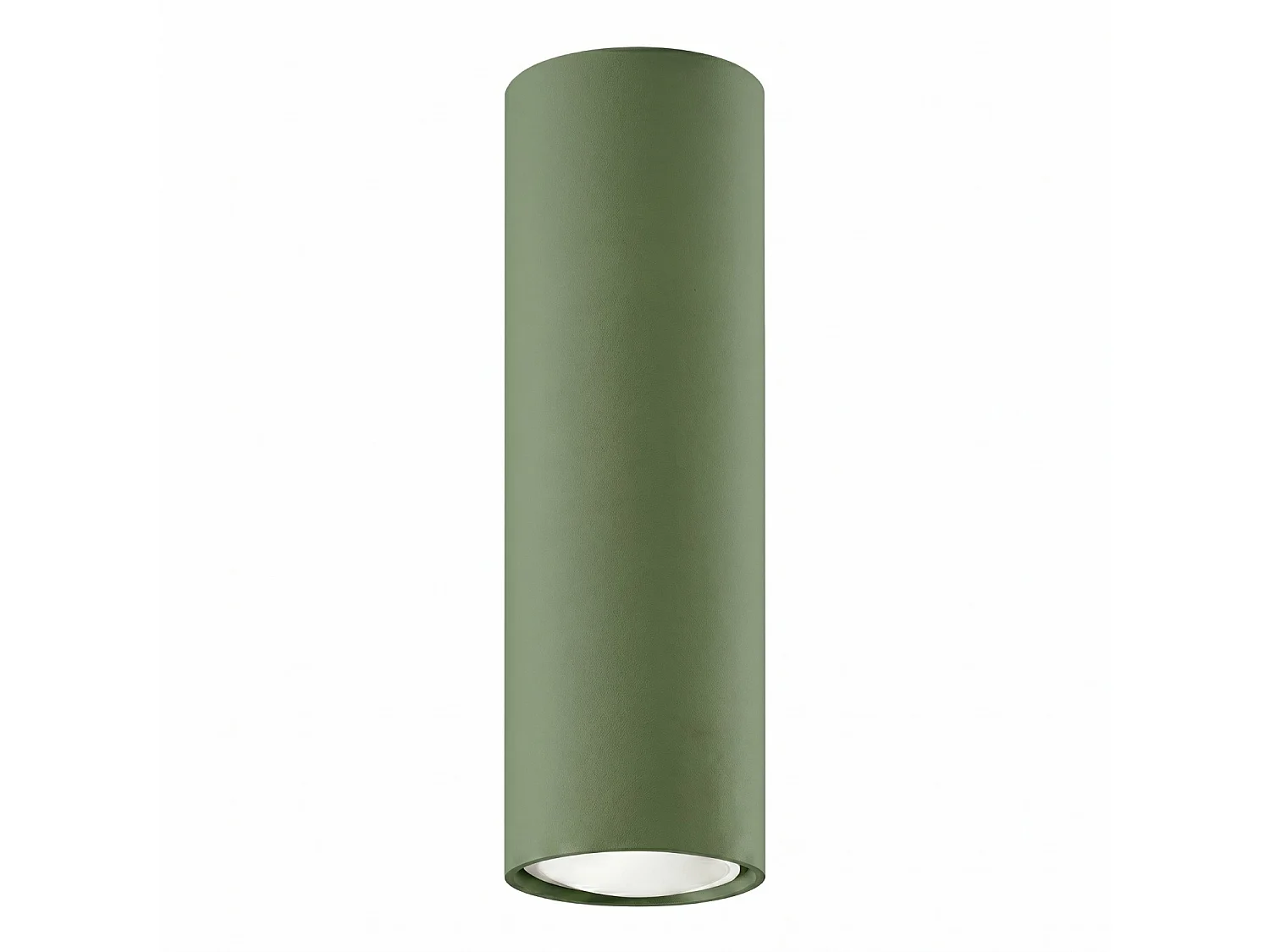 Plafondlampen LAGOS modern van  - 1 lichtbronnen - L.6 x H.20 cm - olijfgroen