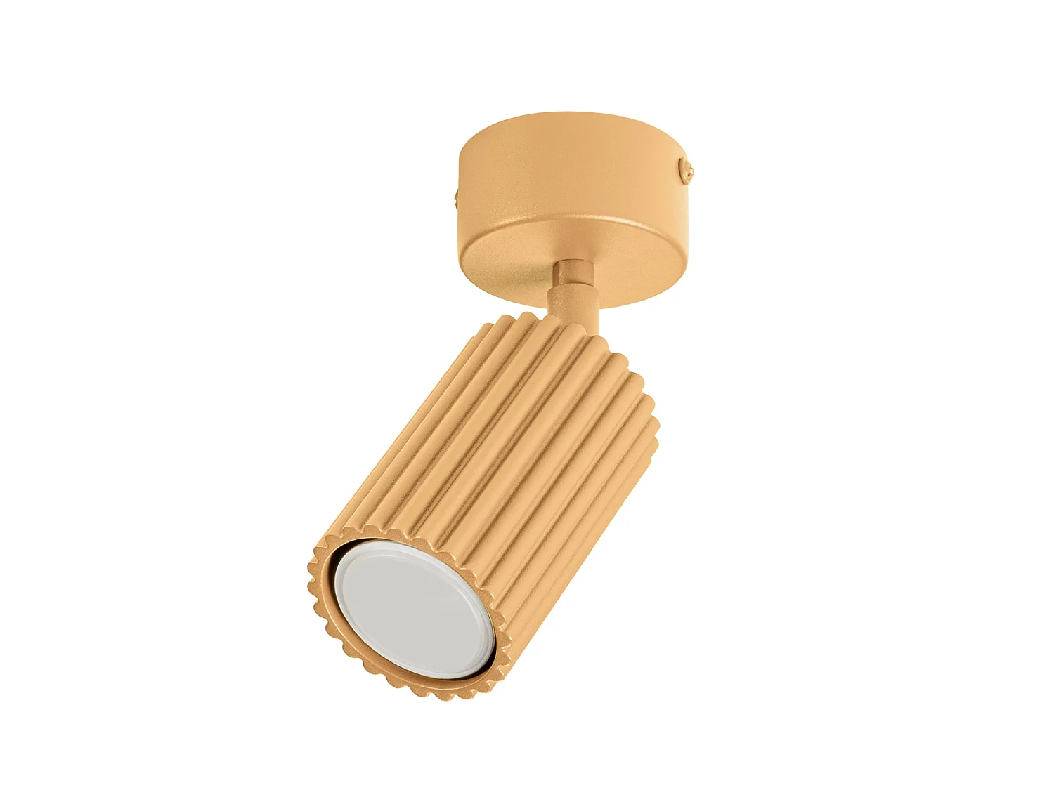 Plafonniers KARBON minimaliste en aluminium - 1 sources lumineuses - L.7 x H.18 cm - doré