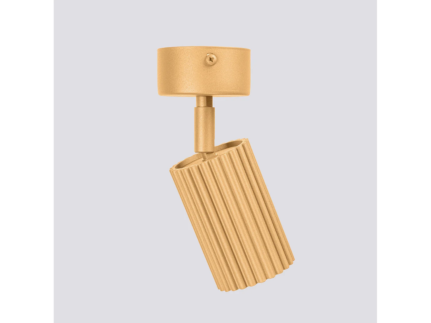 Plafonniers KARBON minimaliste en aluminium - 1 sources lumineuses - L.7 x H.18 cm - doré