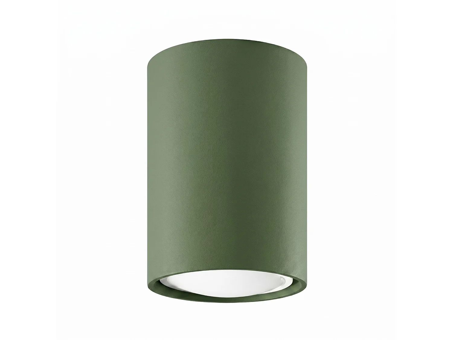 Plafondlampen LAGOS modern van  - 1 lichtbronnen - L.6 x H.10 cm - olijfgroen