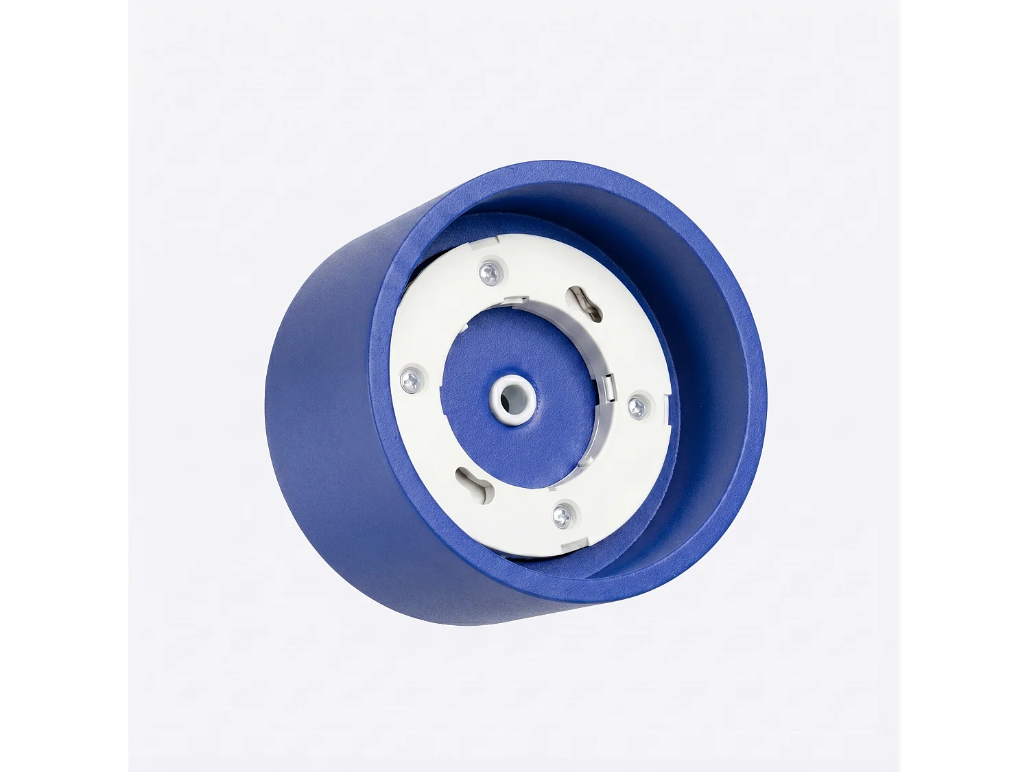 Plafonnier minimaliste en aluminium - 1 sources lumineuses - L.10 x H.6 cm - outremer