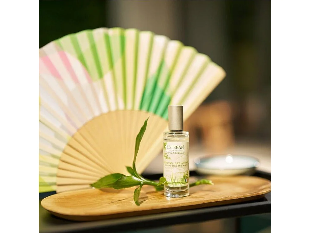 Éventail parfumé Citronnelle et Menthe