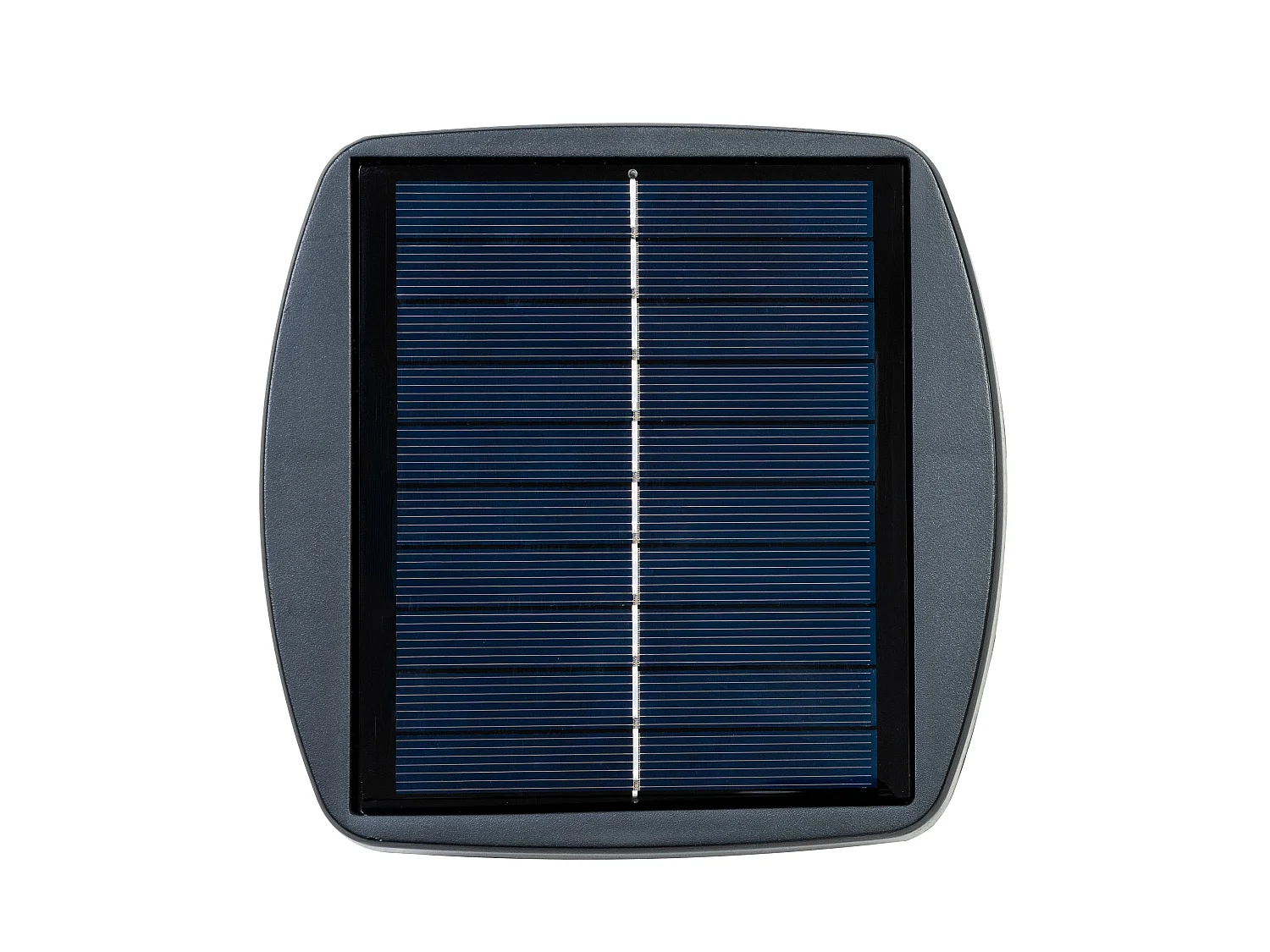 LED Ausleger-Sonnenschirm 3m mit Halbem Beschwerfuß – Grau