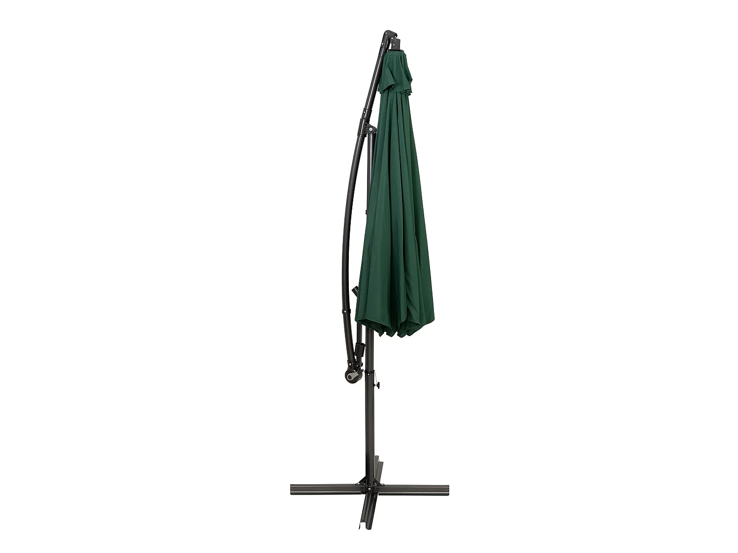 Zweefparasol 3 m - groen - hangparasol bananenparasol voor tuin en terras