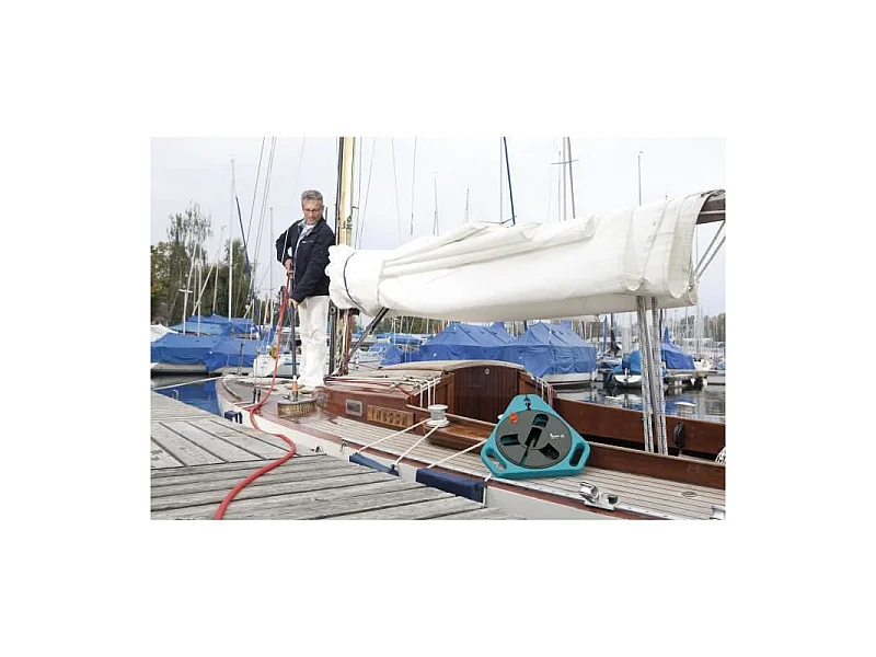 GARDENA Classic 15 Flachtextilschlauch im Aufbewahrungsbehälter - Länge 15m - Ø12mm - Max 25 bar Druck