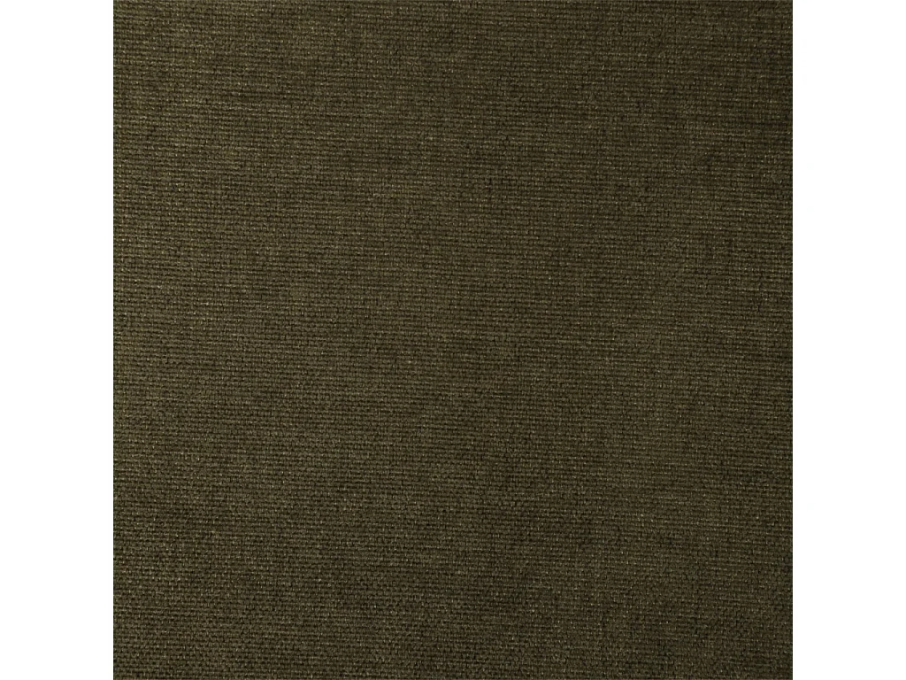 Lot de 2 chaises bois d'hévéa noyer et tissu chenille kaki - Paola