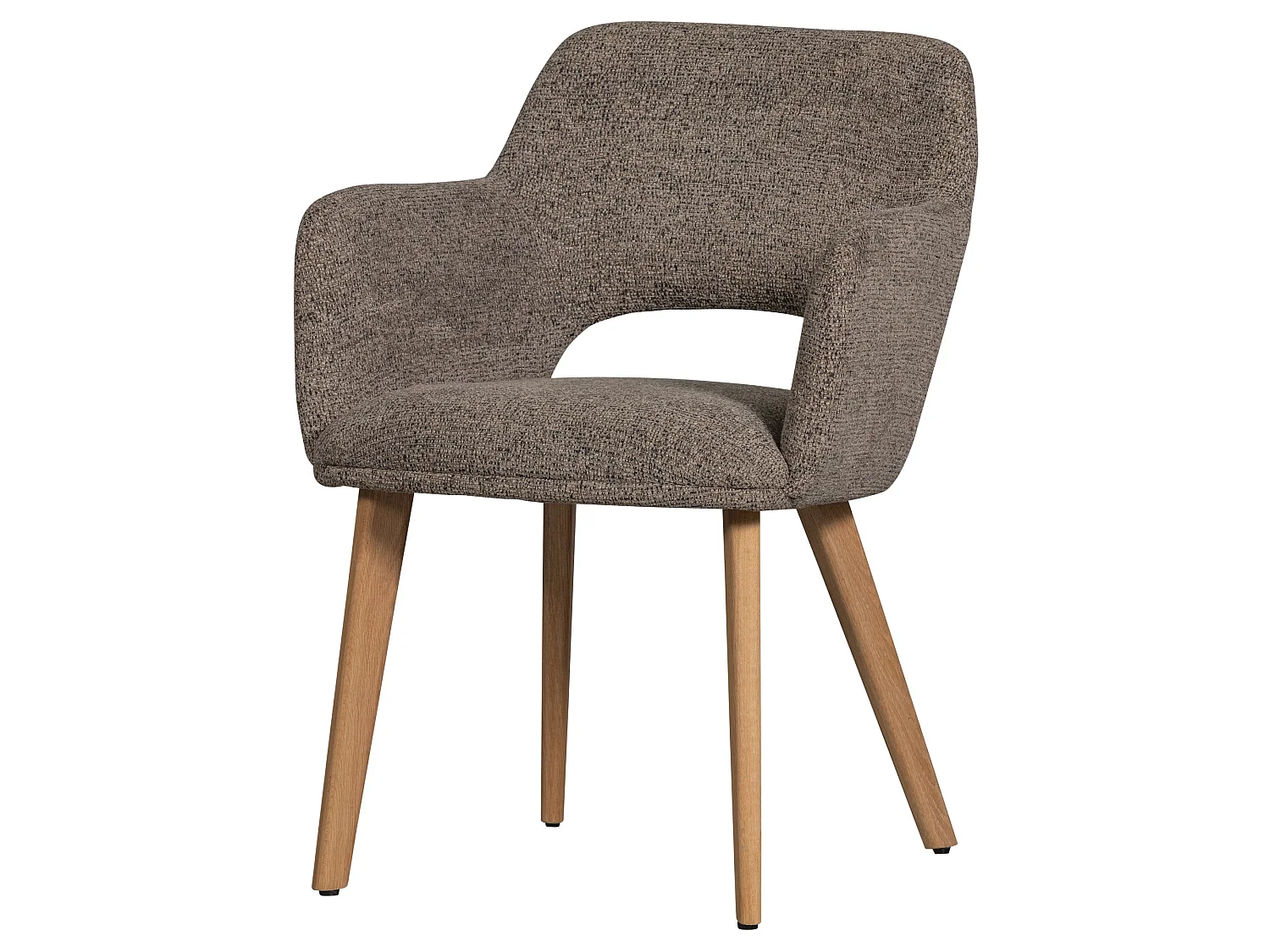 Lot de 2 chaises de table en polyester MURAT