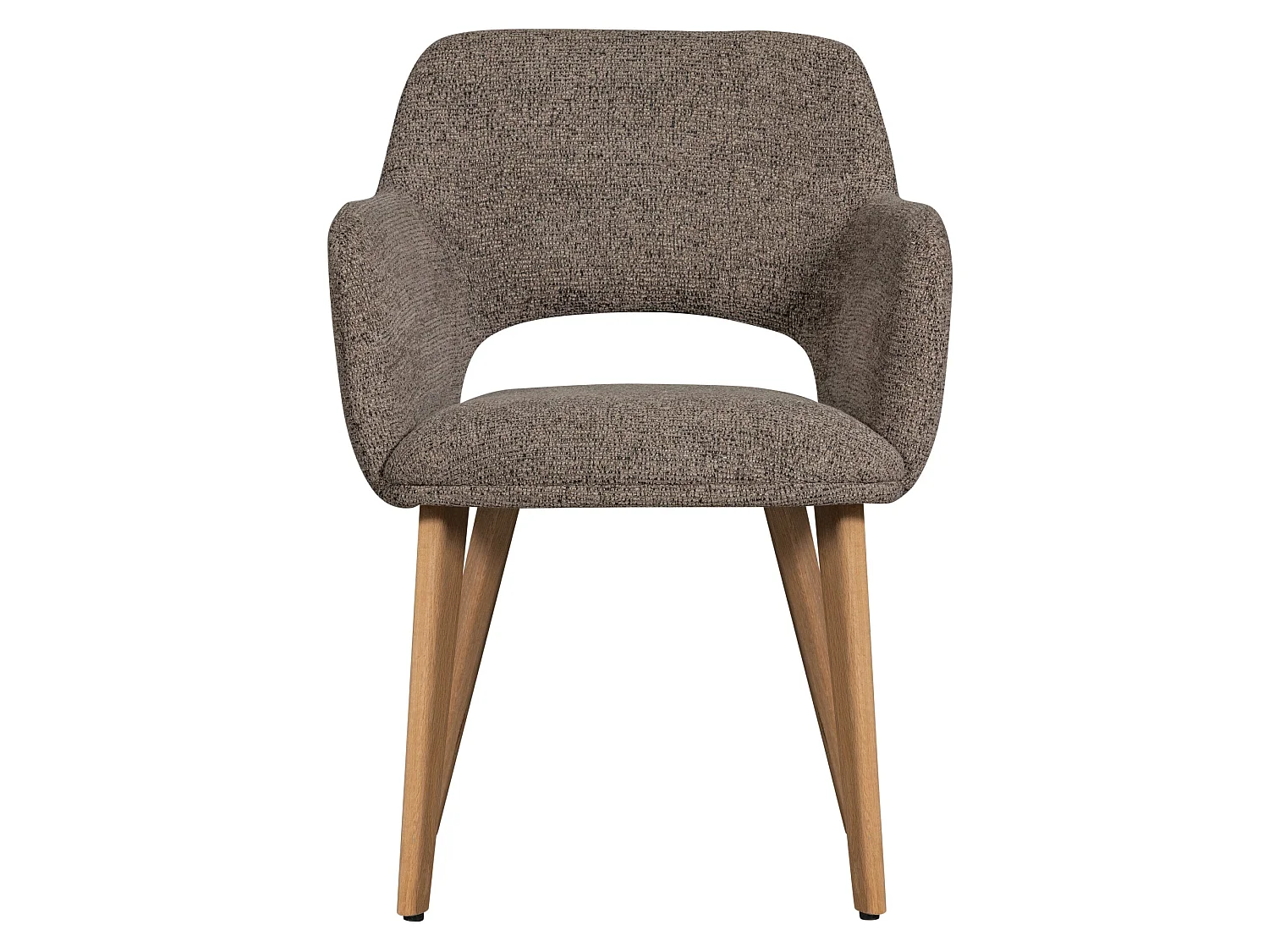 Lot de 2 chaises de table en polyester MURAT