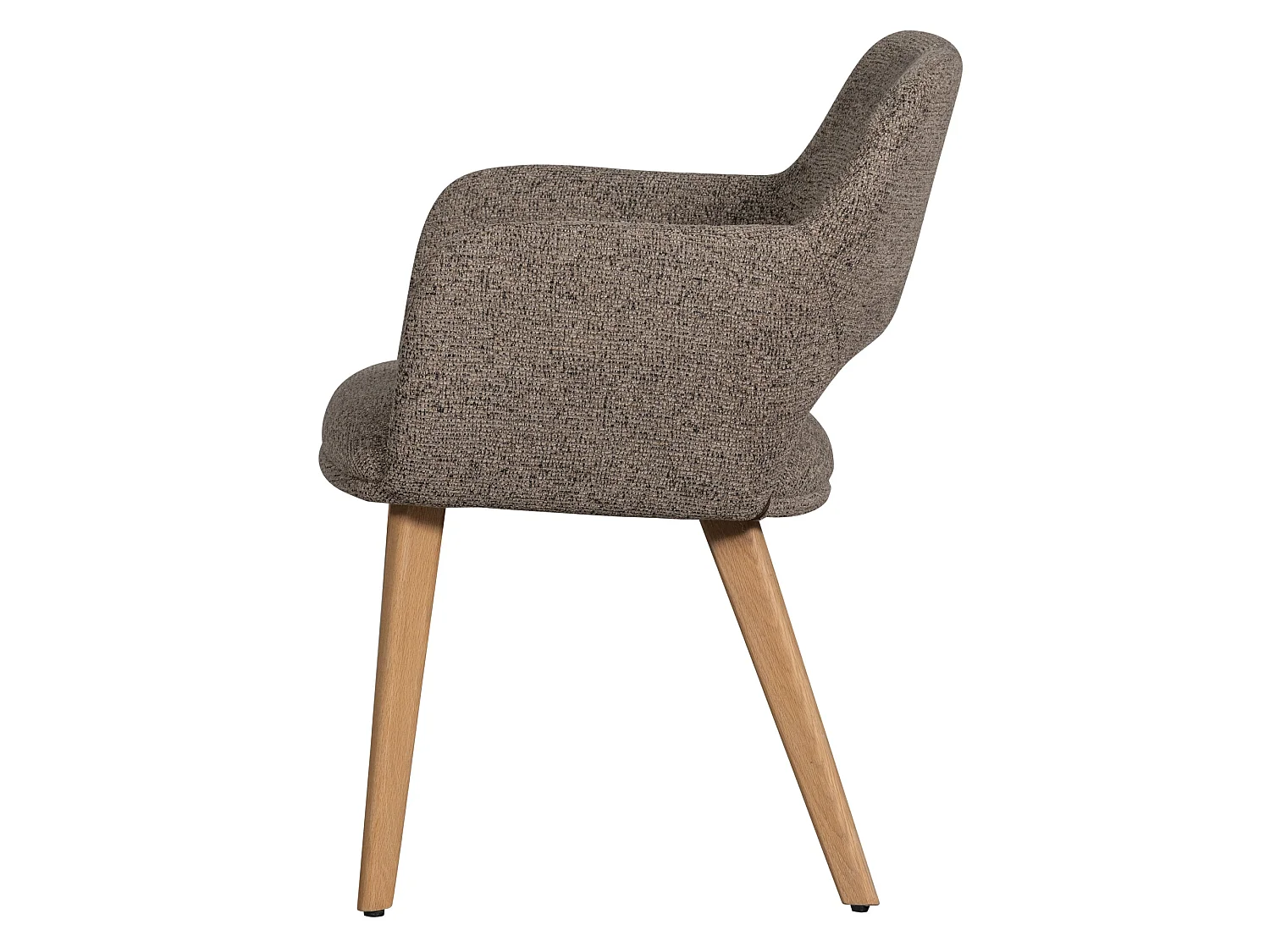 Lot de 2 chaises de table en polyester MURAT