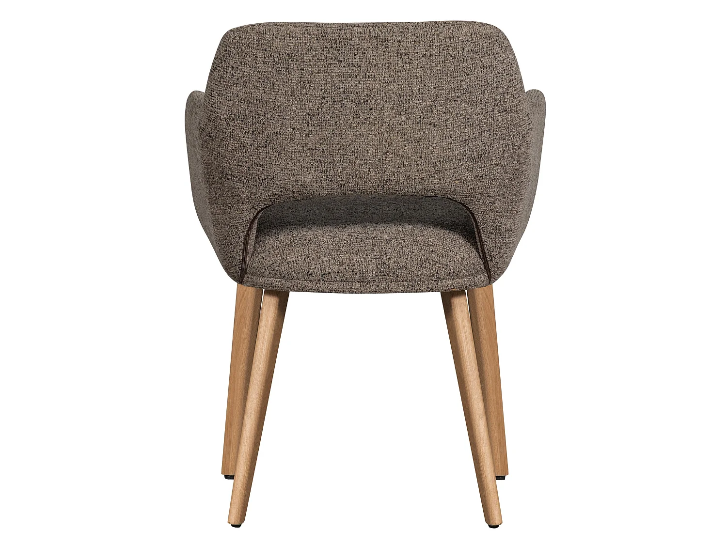 Lot de 2 chaises de table en polyester MURAT