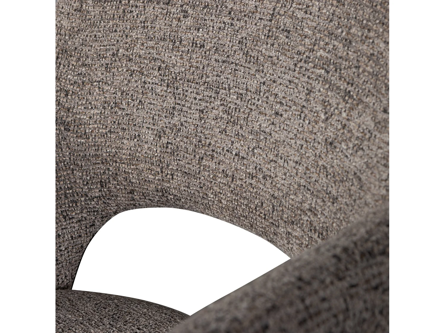 Lot de 2 chaises de table en polyester MURAT