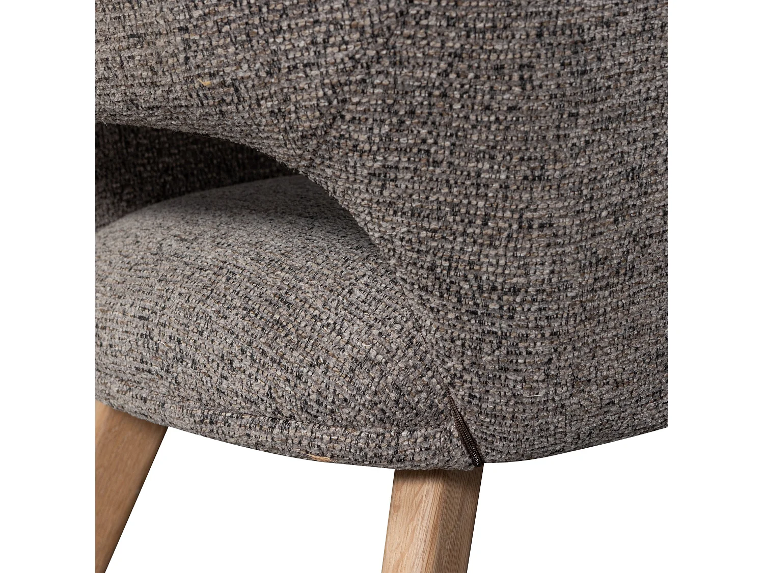 Lot de 2 chaises de table en polyester MURAT
