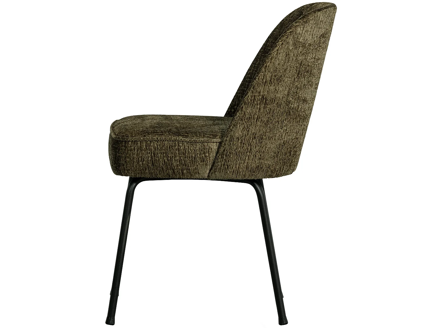 Lot de 2 fauteuils de table en velours VOGUE