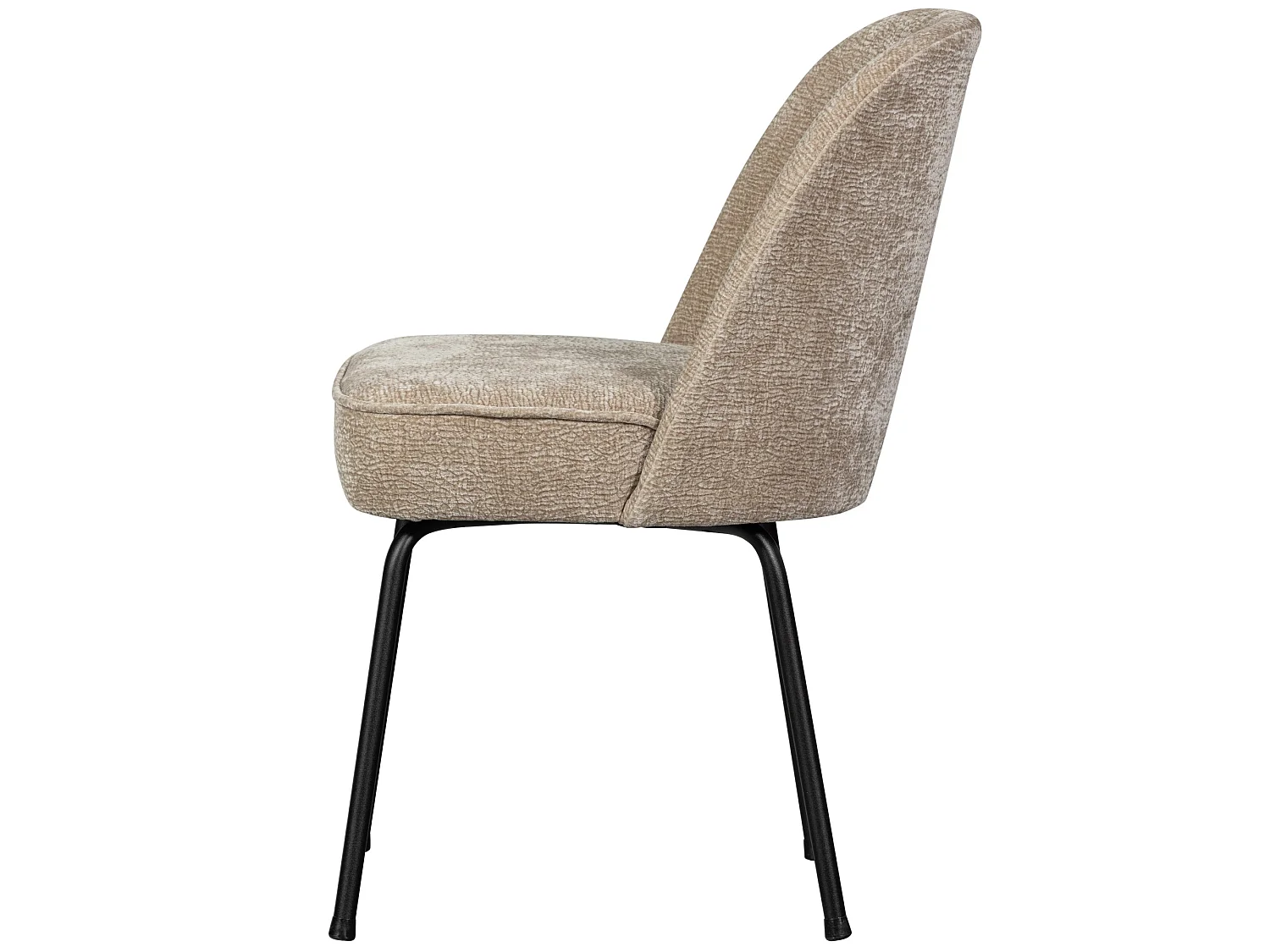 Lot de 2 chaises de salle à manger en polyester VOGUE