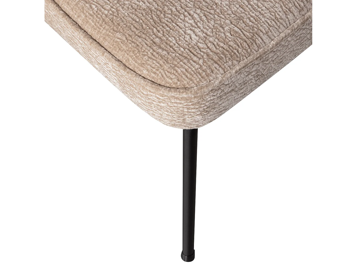 Lot de 2 chaises de salle à manger en polyester VOGUE
