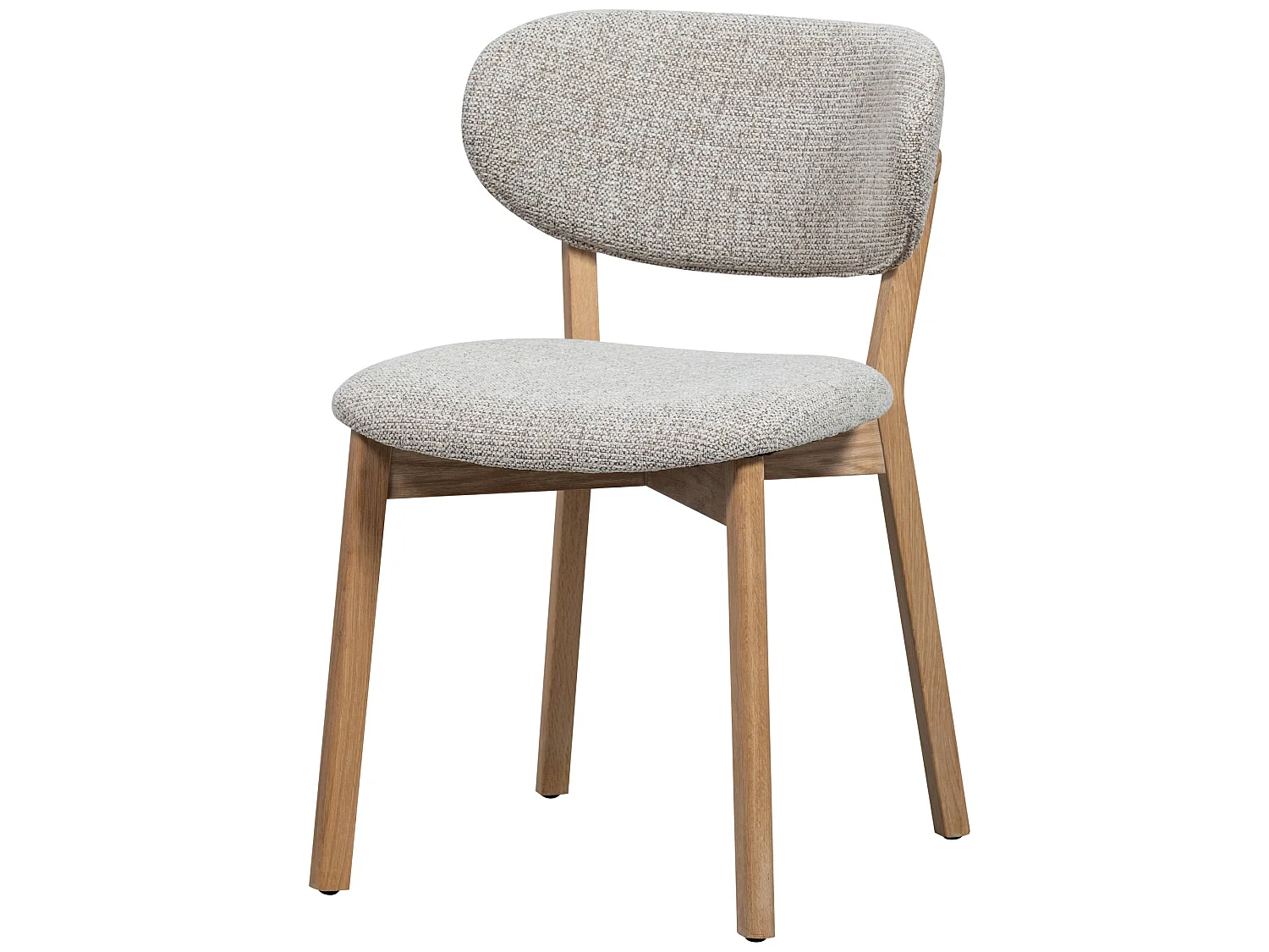 Lot de 2 chaises de table en polyester UDAR