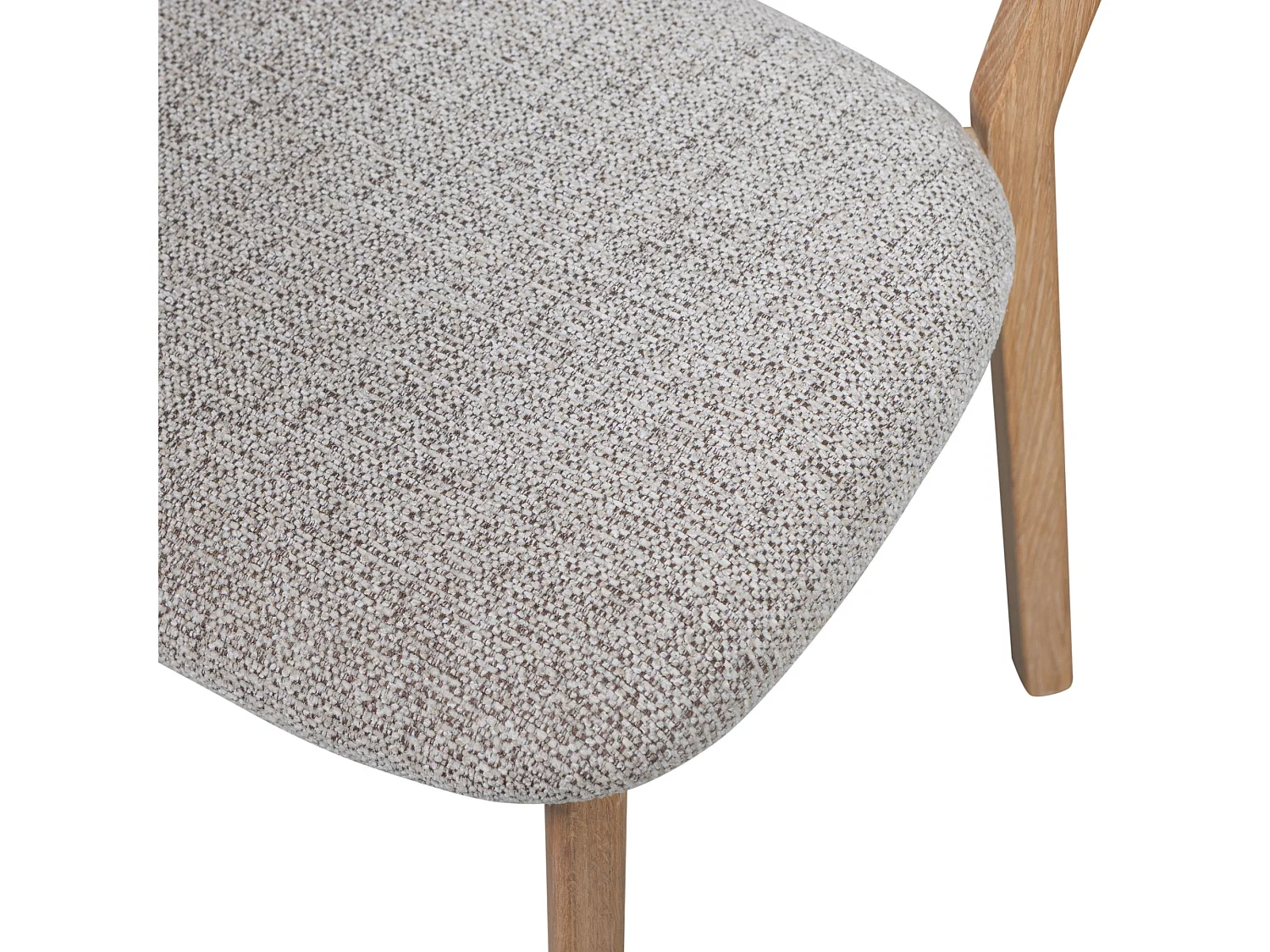 Lot de 2 chaises de table en polyester UDAR