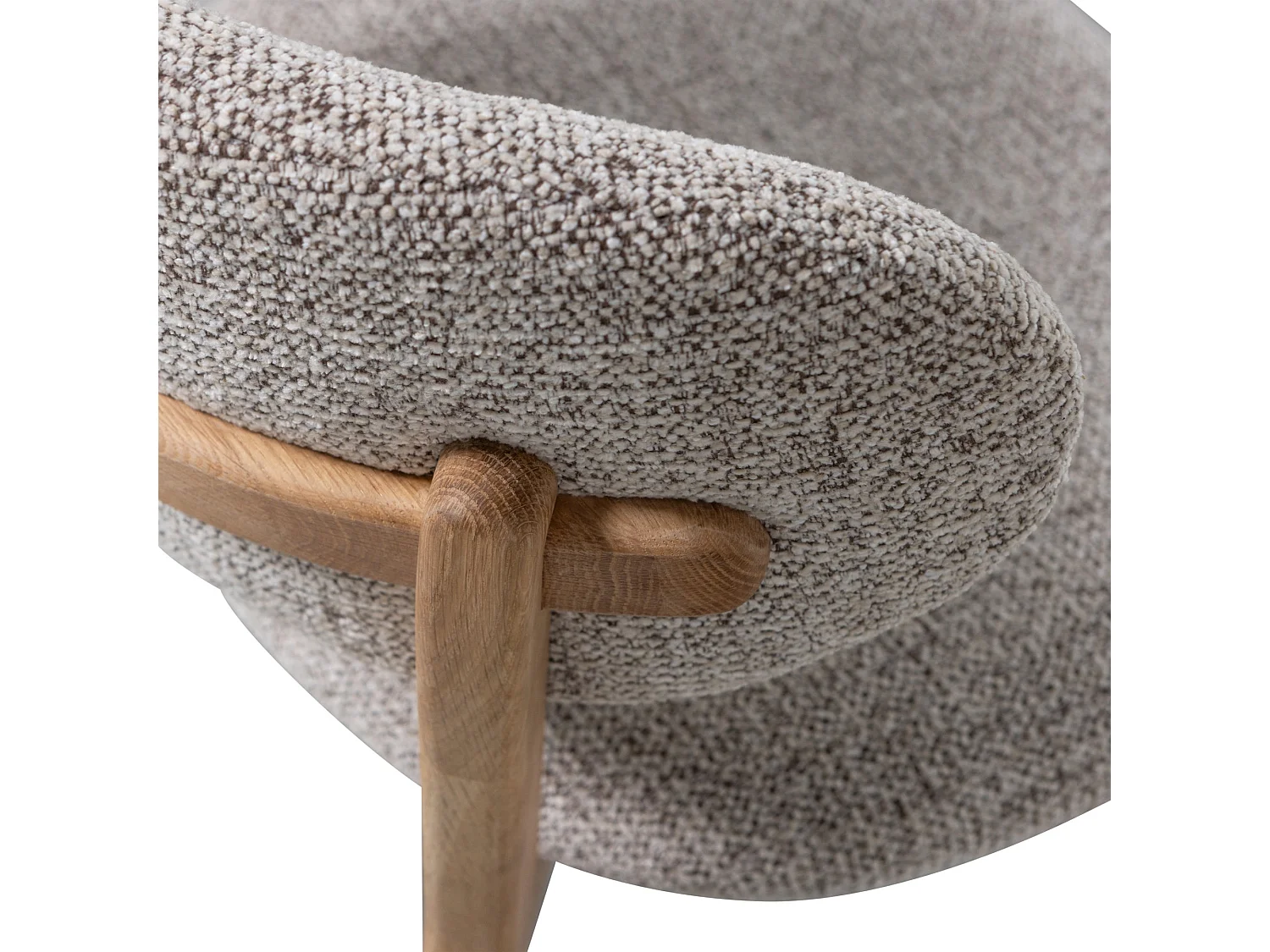 Lot de 2 chaises de table en polyester UDAR
