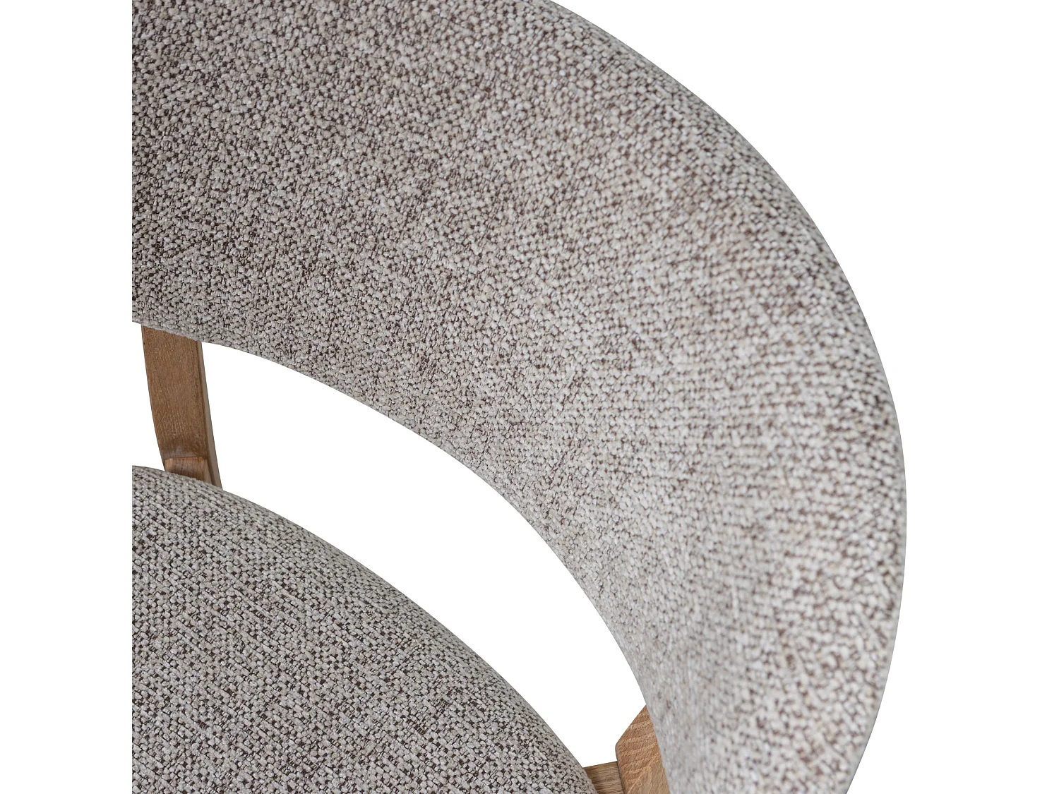 Lot de 2 chaises de table en polyester UDAR