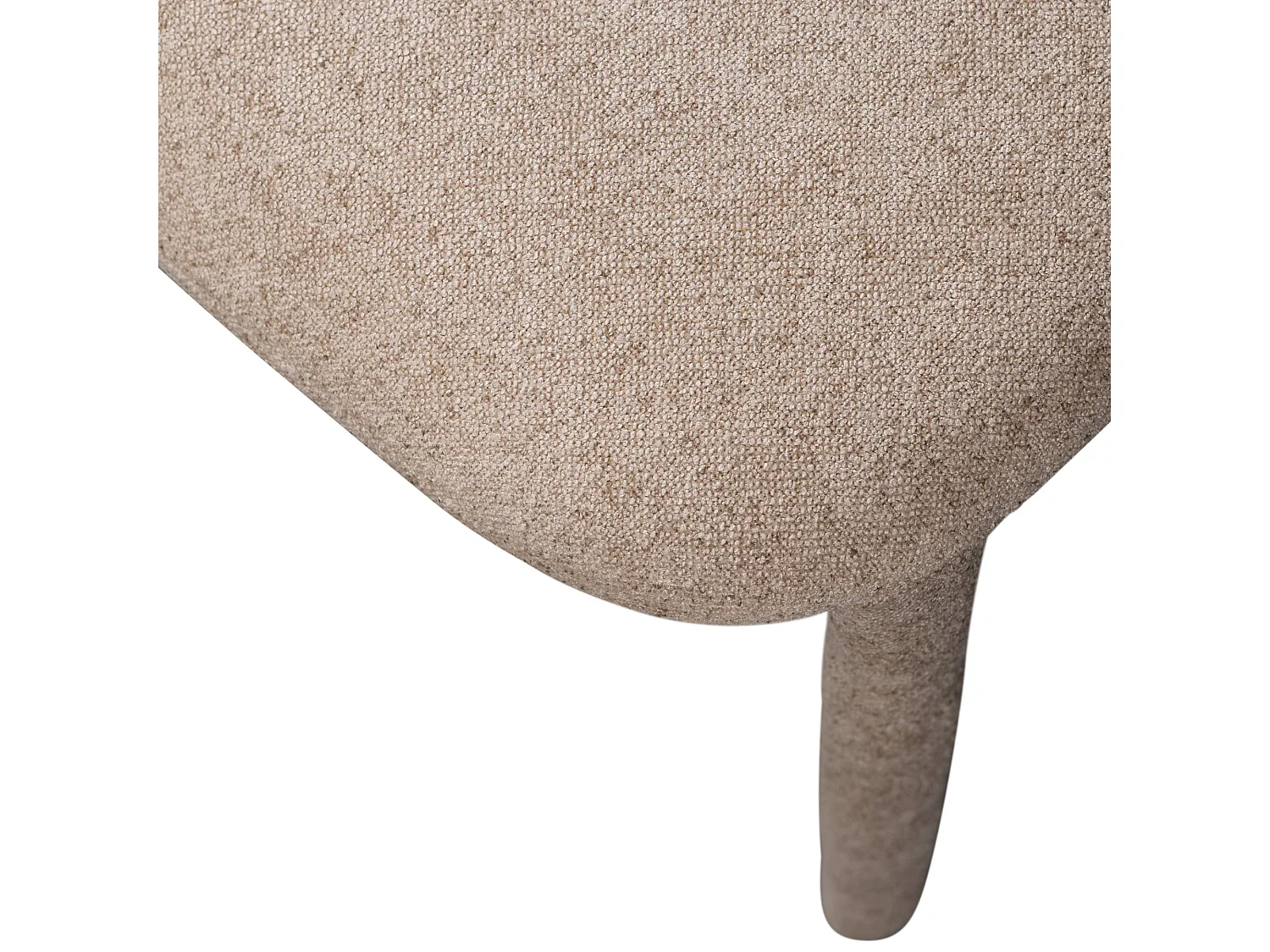 Lot de 2 chaises de salle à manger en polyester NOBLE