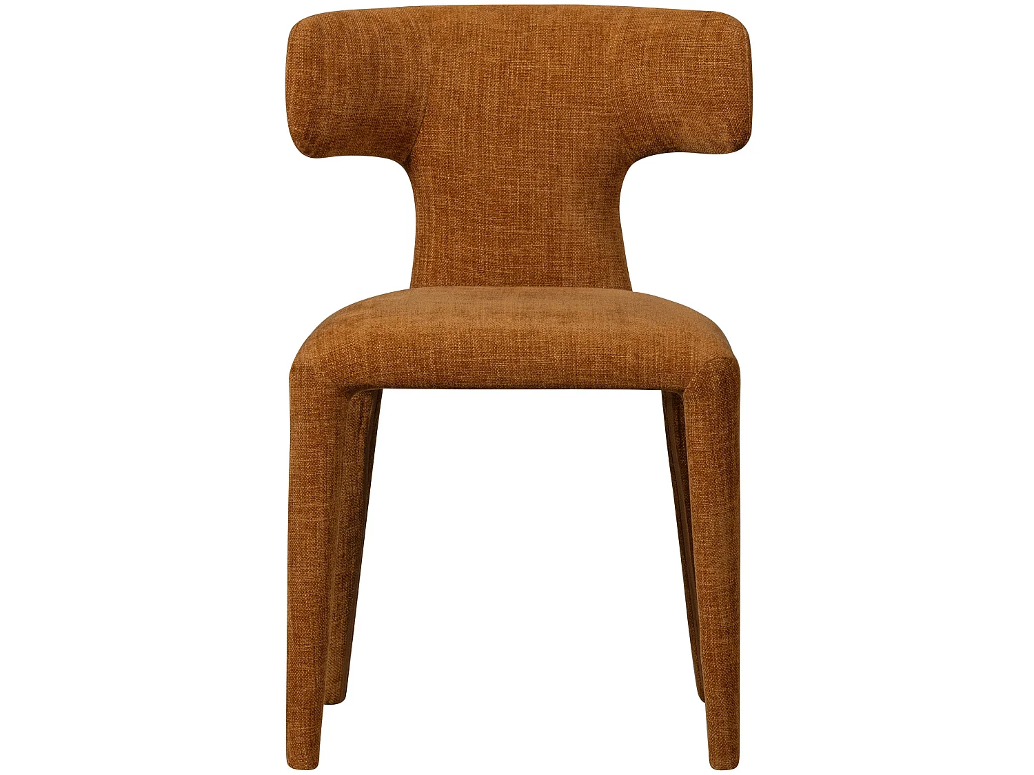 Lot de 2 chaises de table en polyester PERMIT