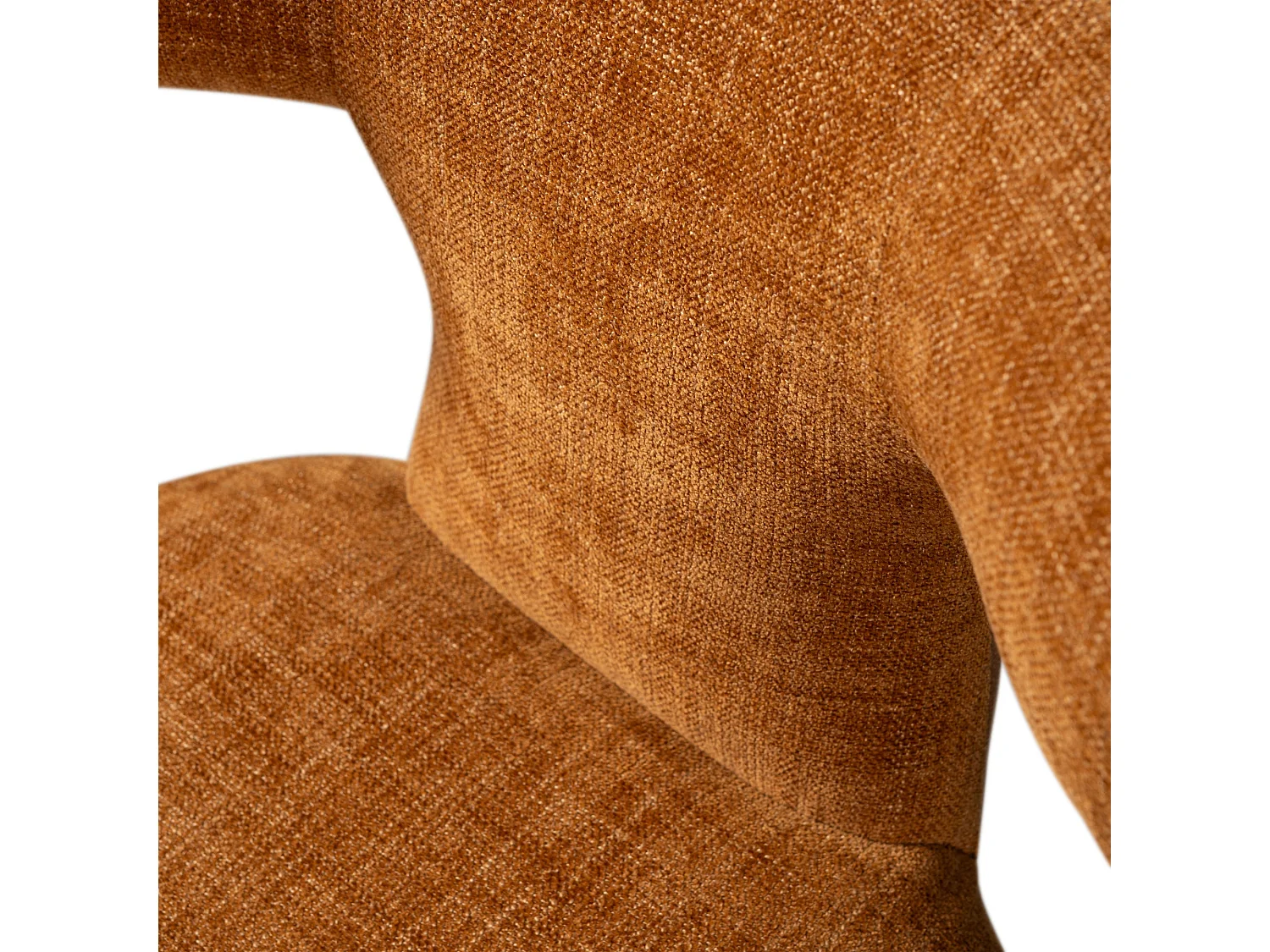 Lot de 2 chaises de table en polyester PERMIT