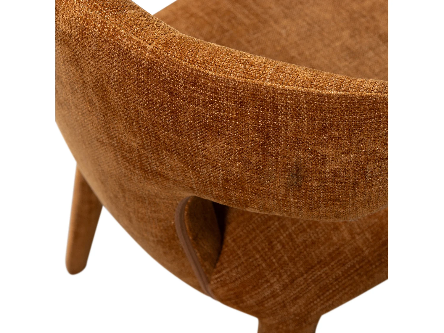 Lot de 2 chaises de table en polyester PERMIT