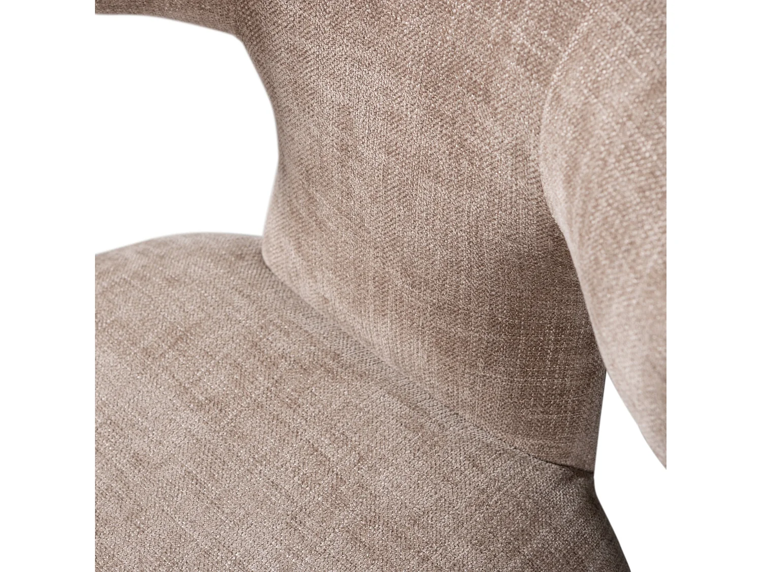 Lot de 2 chaises de salle à manger en polyester PERMIT
