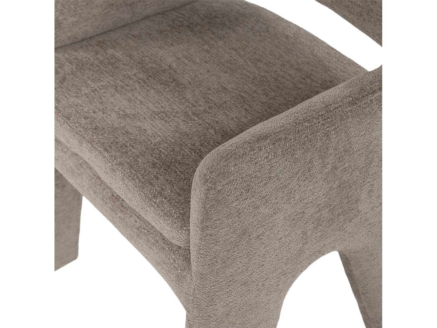 Chaise de salle à manger en chenille BIGFOOT