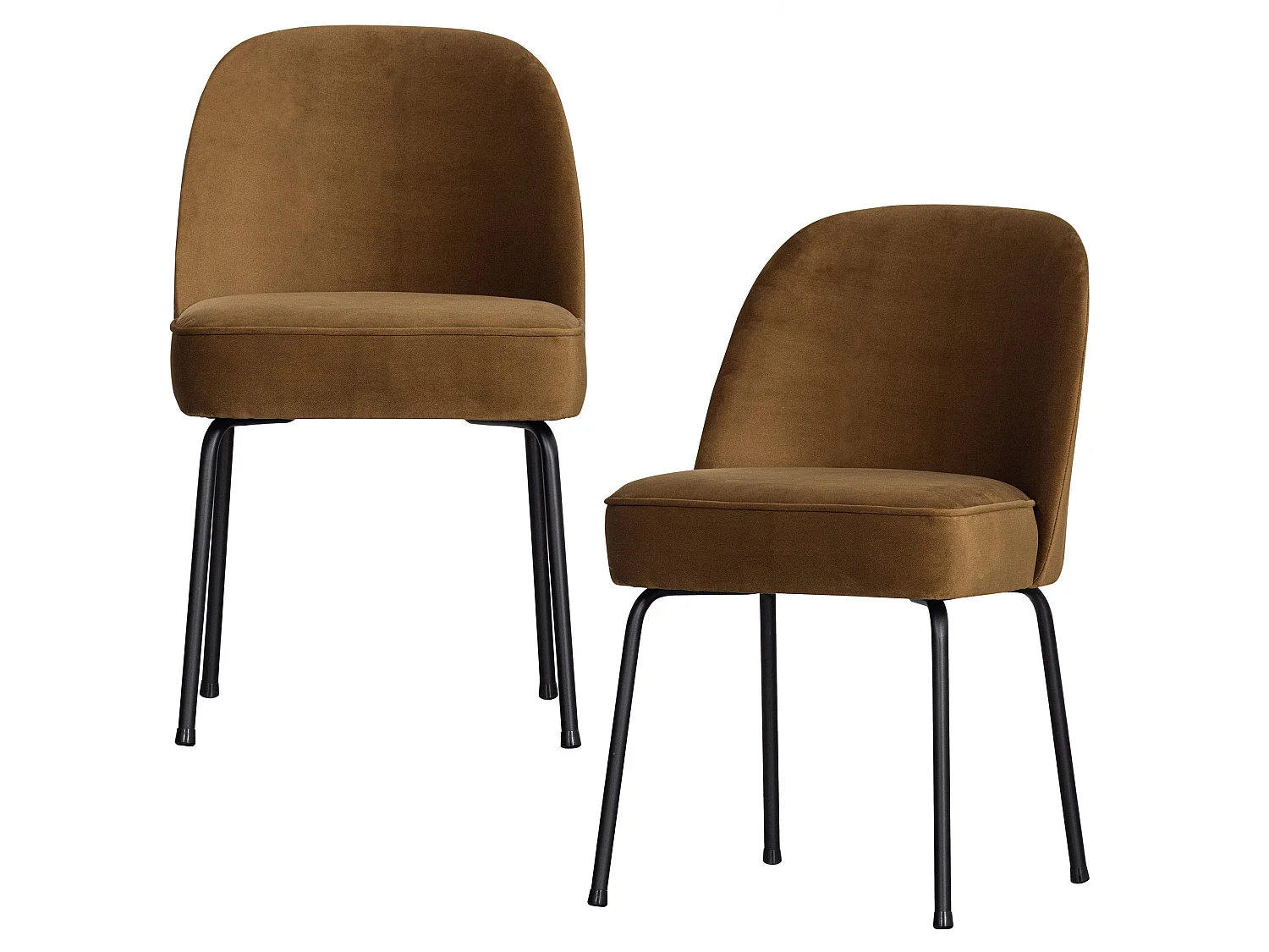 Chaises de table velours VOGUE