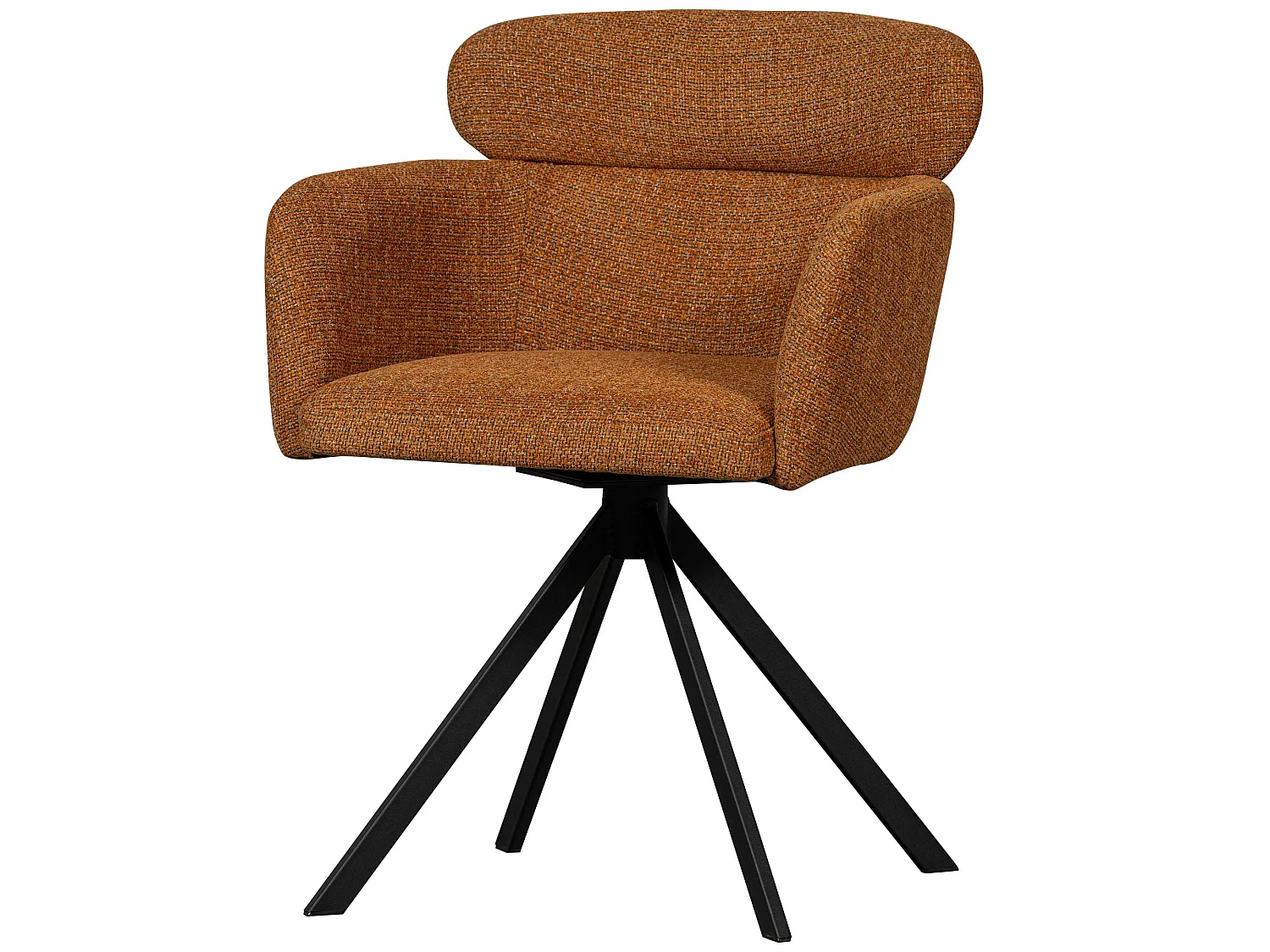 Lot de 2 chaises de salle à manger en polyester FENNE