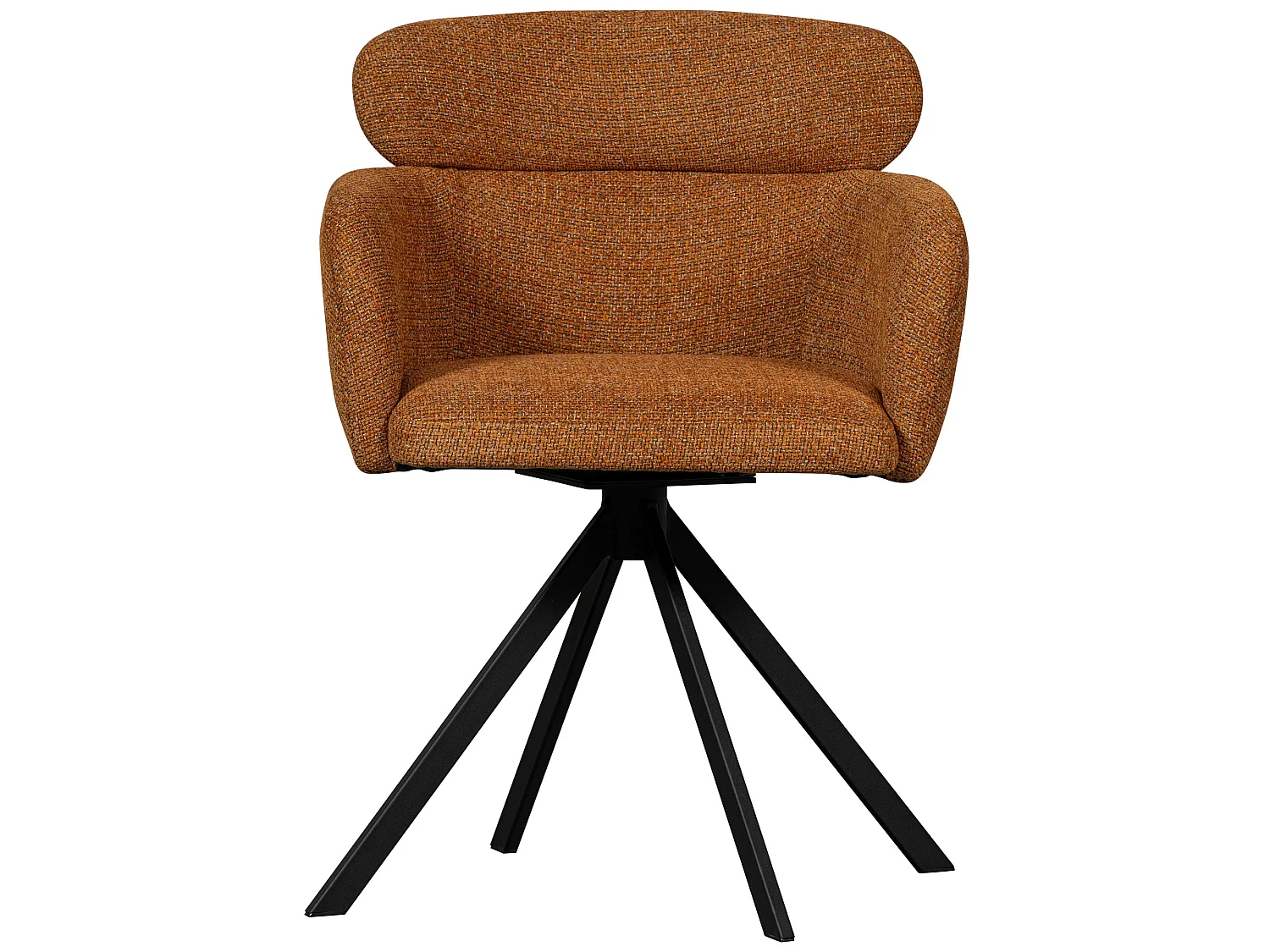 Lot de 2 chaises de salle à manger en polyester FENNE