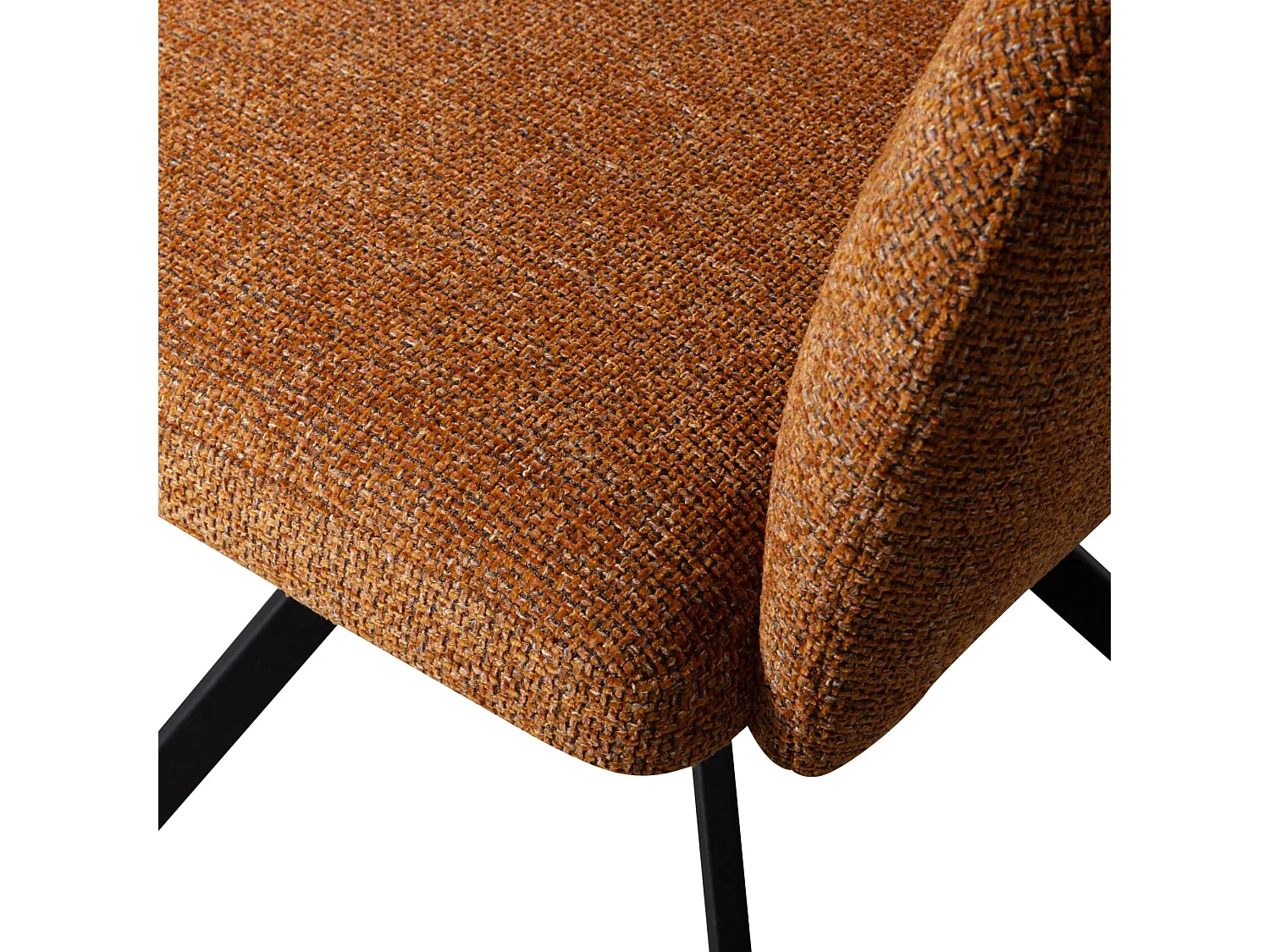 Lot de 2 chaises de salle à manger en polyester FENNE