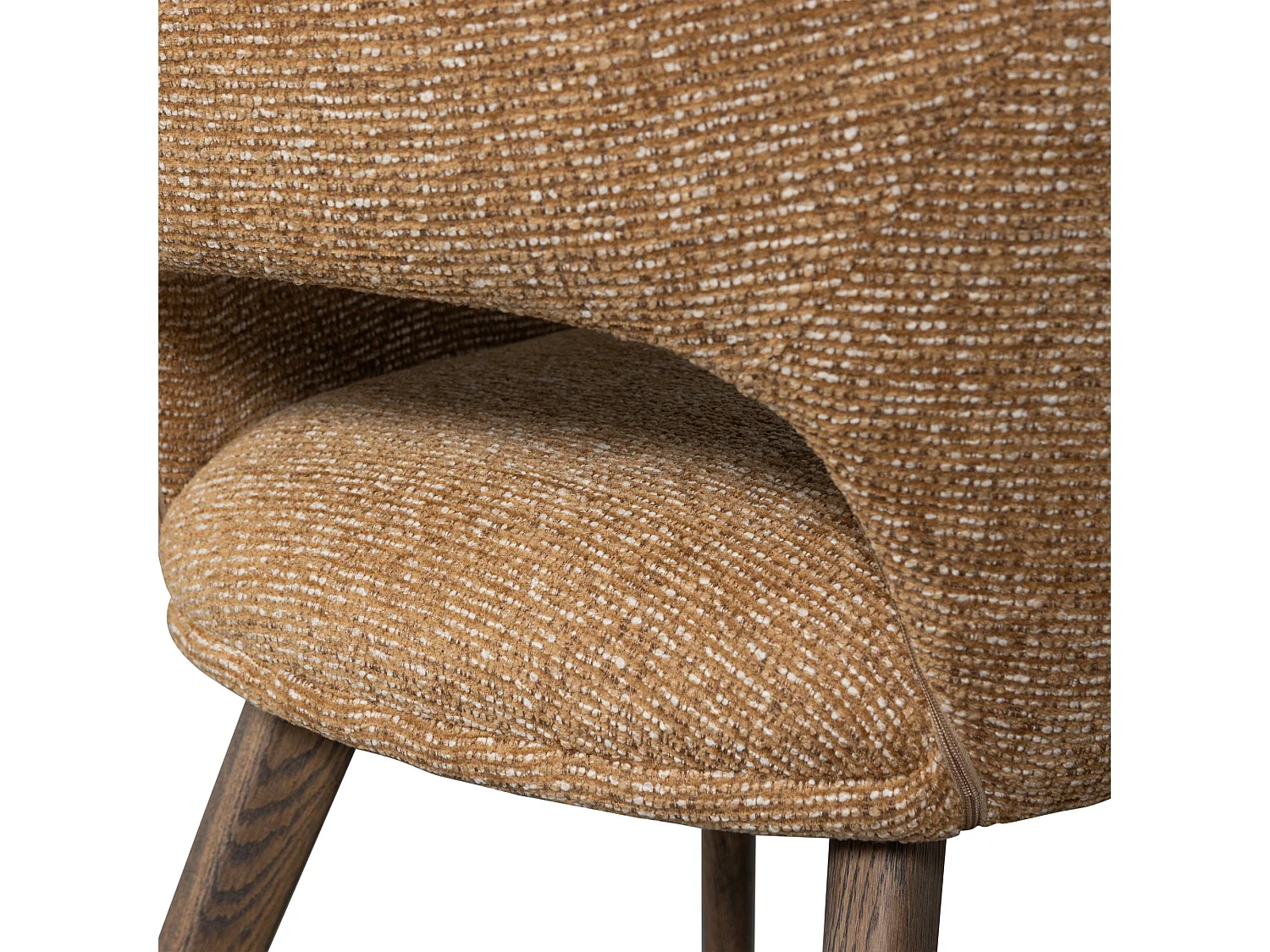 Lot de 2 chaises de table en polyester MURAT